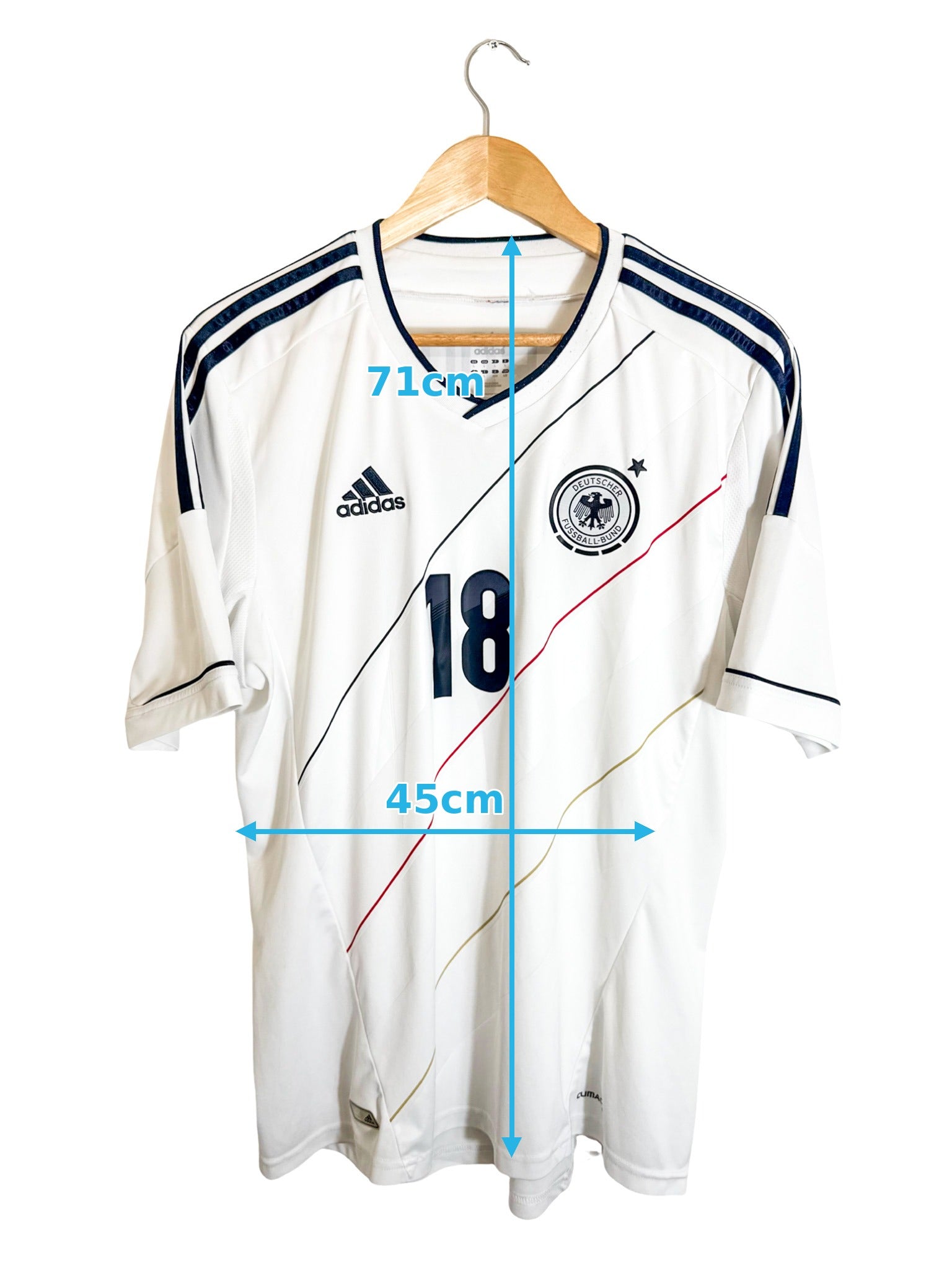 2012 - Maillot Allemagne domicile [#18 KROOS] - L