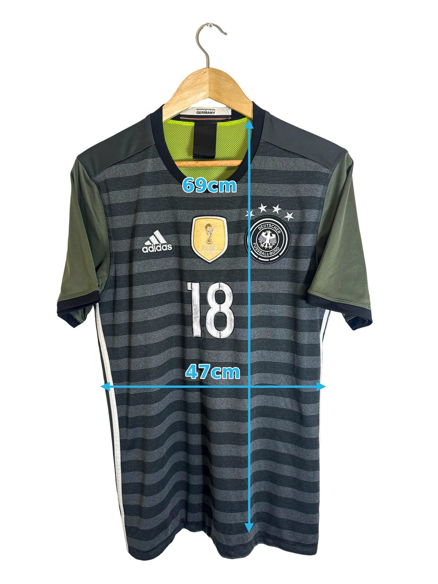 2016 - Maillot Allemagne exterieur [#18 KROOS] - S