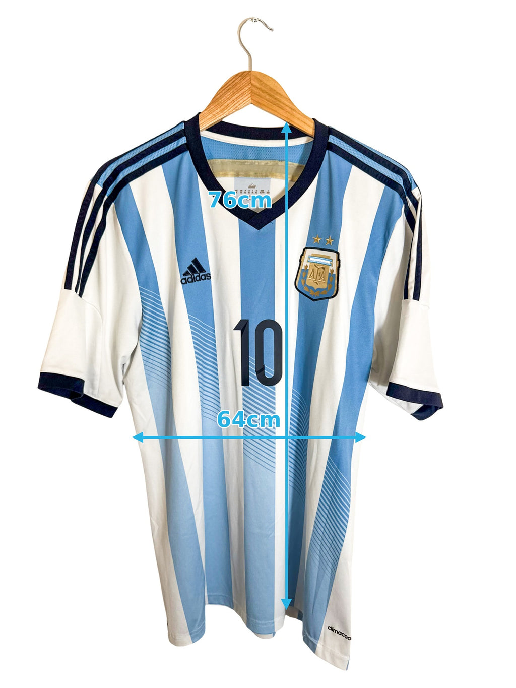 2014 - Maillot Argentine domicile [#10 MESSI] - XL