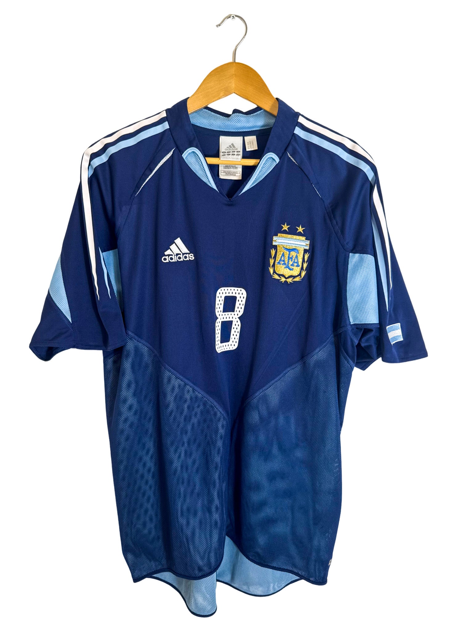 2004 - Maillot Argentine exterieur [#8 RIQUELME] - L