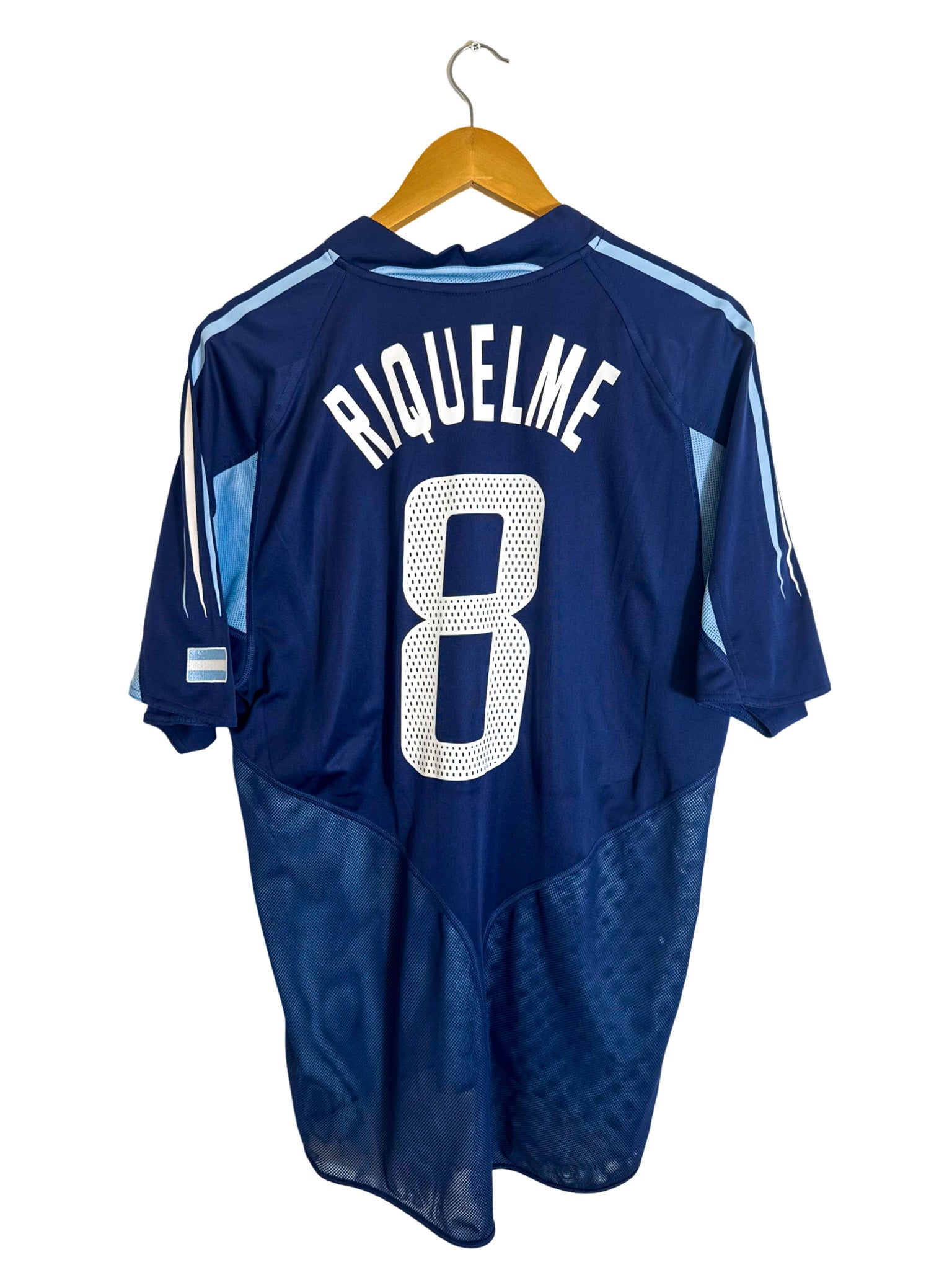 2004 - Argentina Away Jersey [#8 RIQUELME] - L – Vista football shop