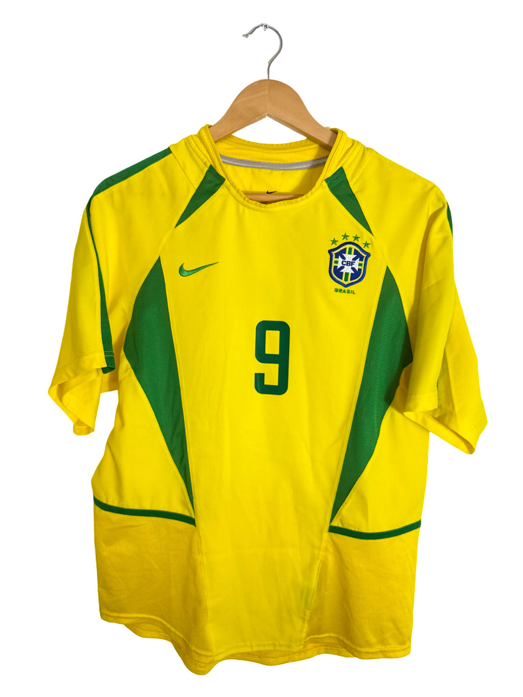 2002 - Maillot Bresil domicile [#9 RONALDO] - S