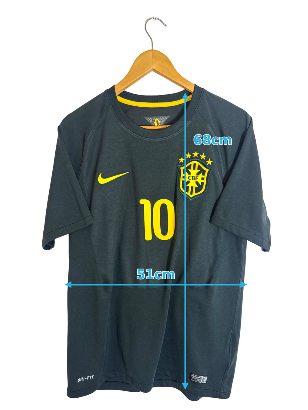 2014 - Maillot Bresil third [#10 NEYMAR JR] - M