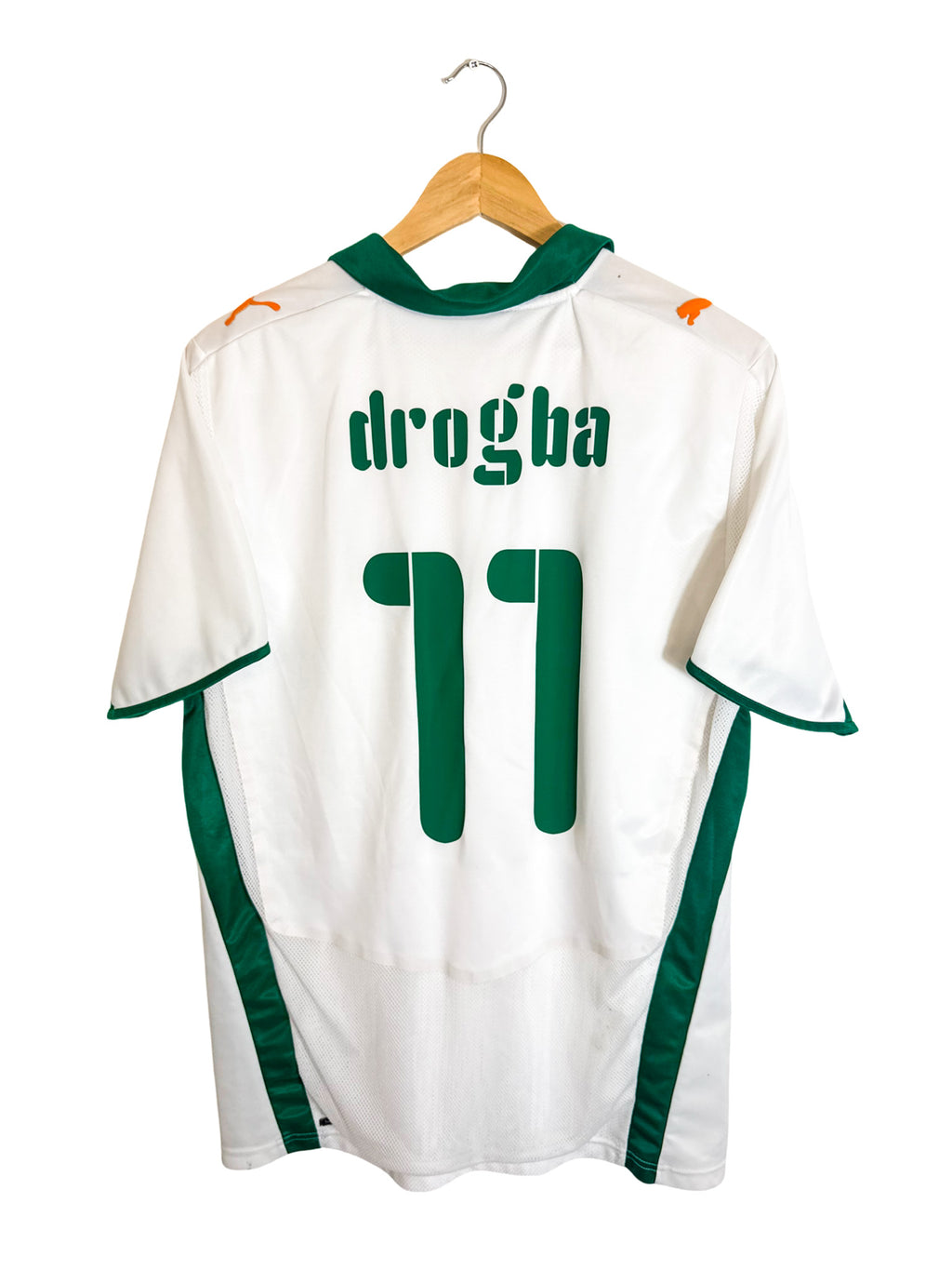 2008 - Maillot Cote d'Ivoire exterieur [#11 DROGBA] - L