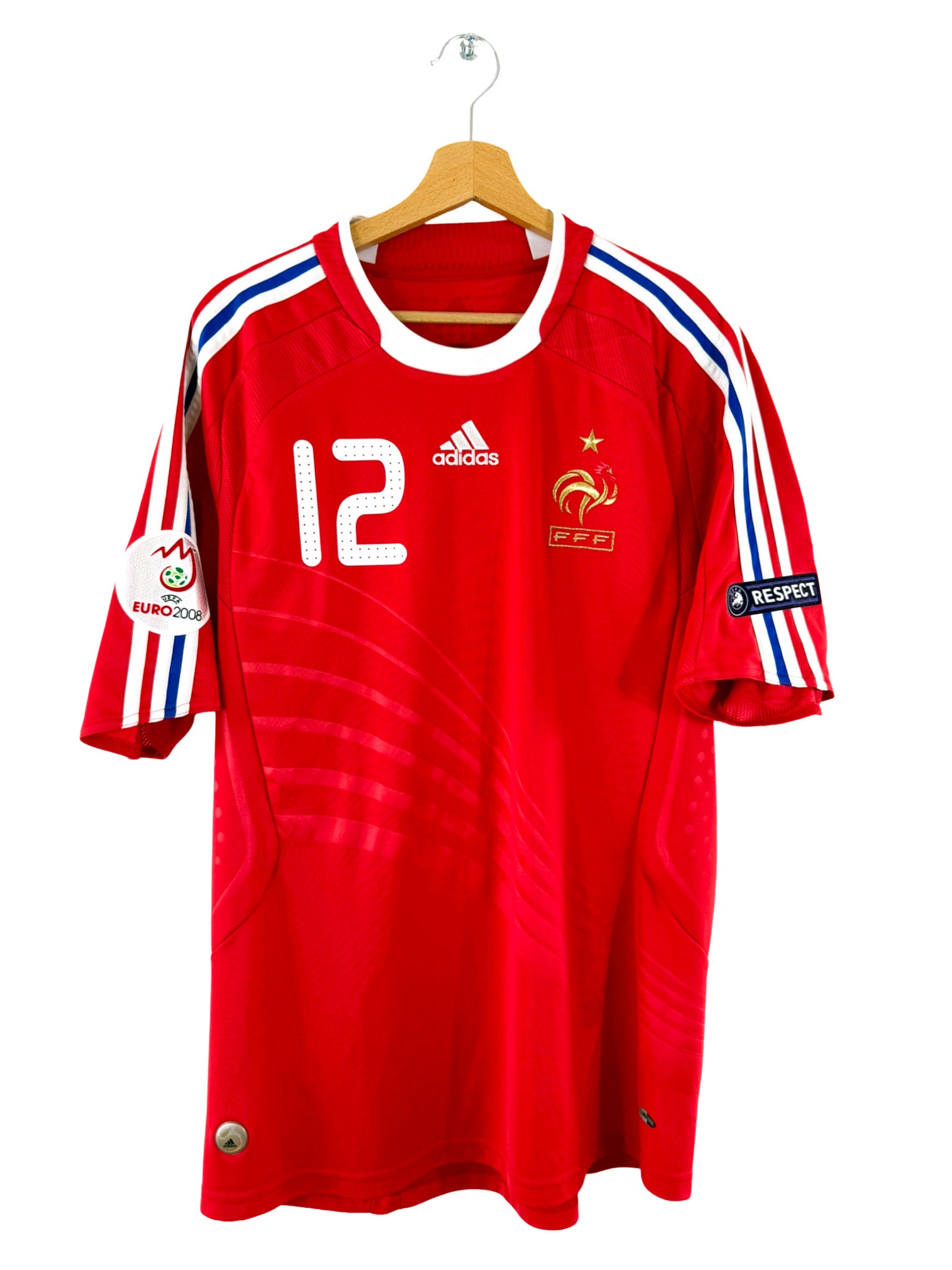 2008 - Maillot Équipe de France extérieur [#12 Henry] - XL