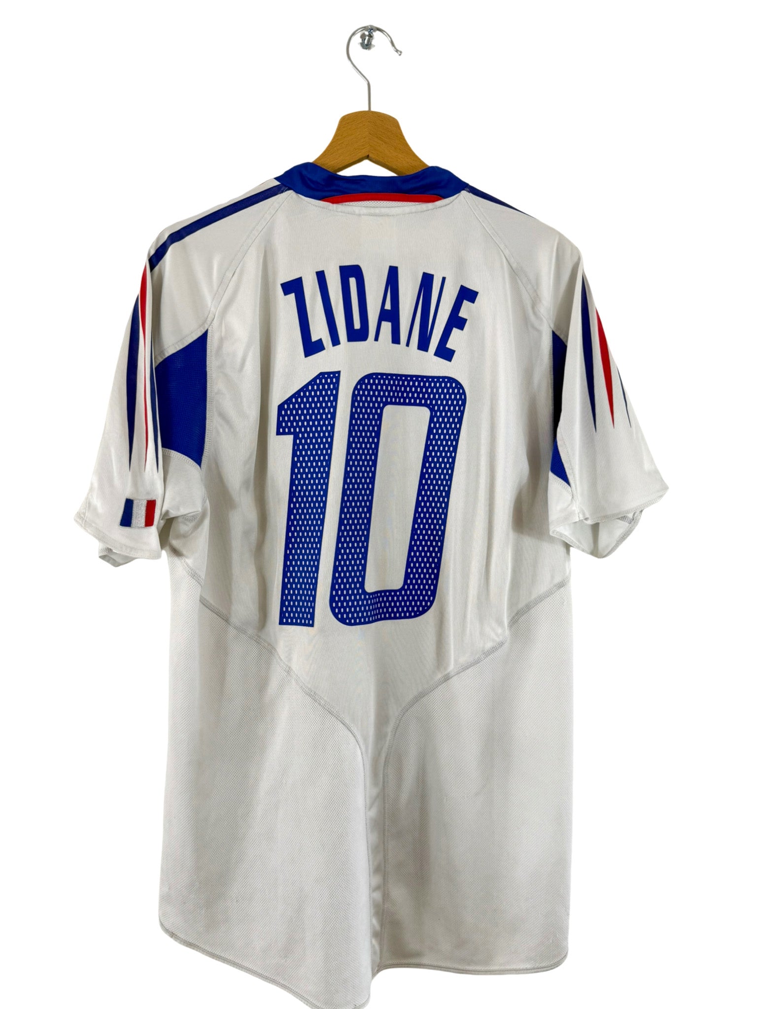 2004 - Maillot Équipe de France extérieur [#10 Zidane] - XL