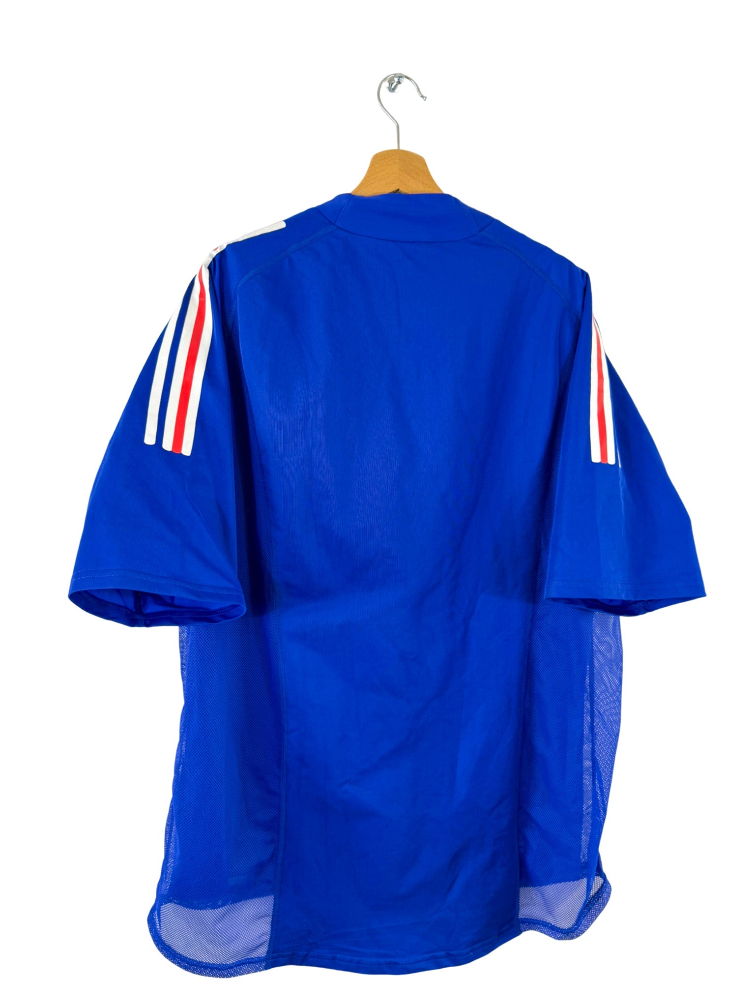2002 - Camiseta local de la selección francesa Adidas *Pro* - Talla L