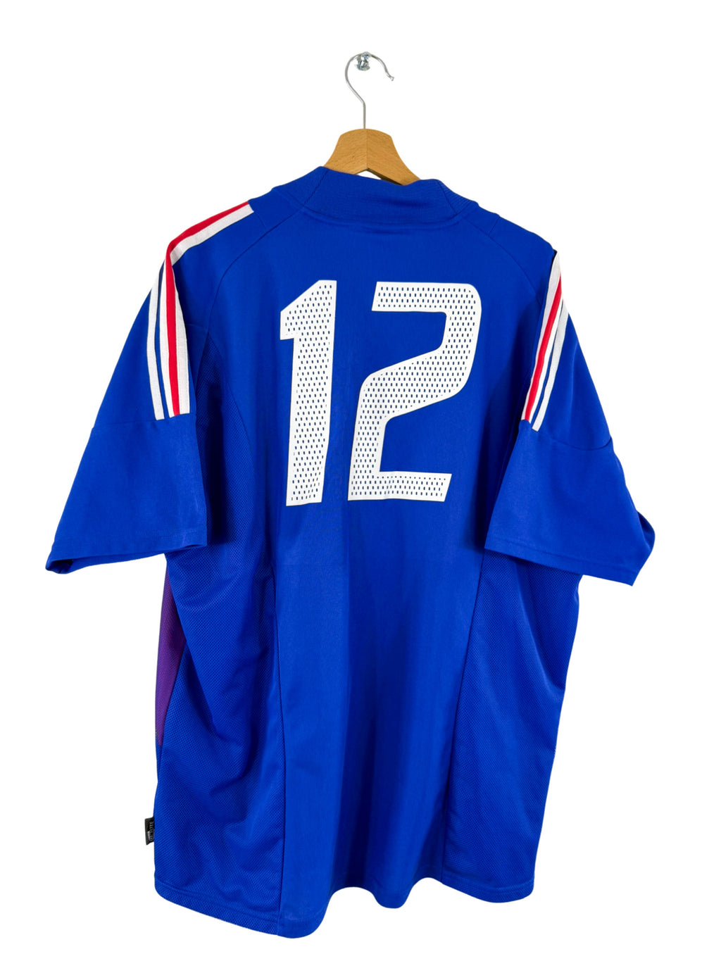 2002 - France National Team Home Jersey [#12] - XL