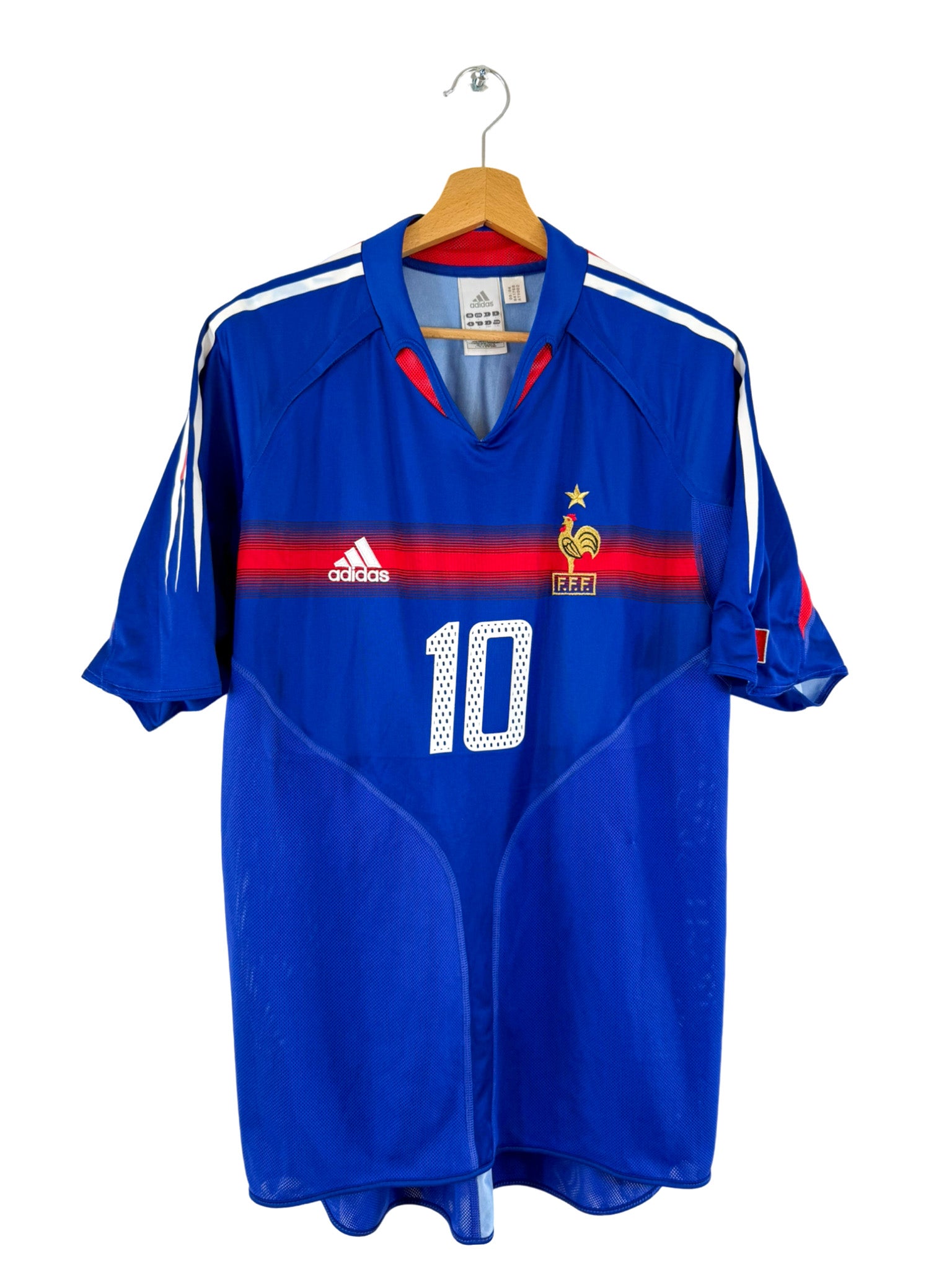2004 - Maillot Équipe de France domicile Euro [#10 Zidane] - L