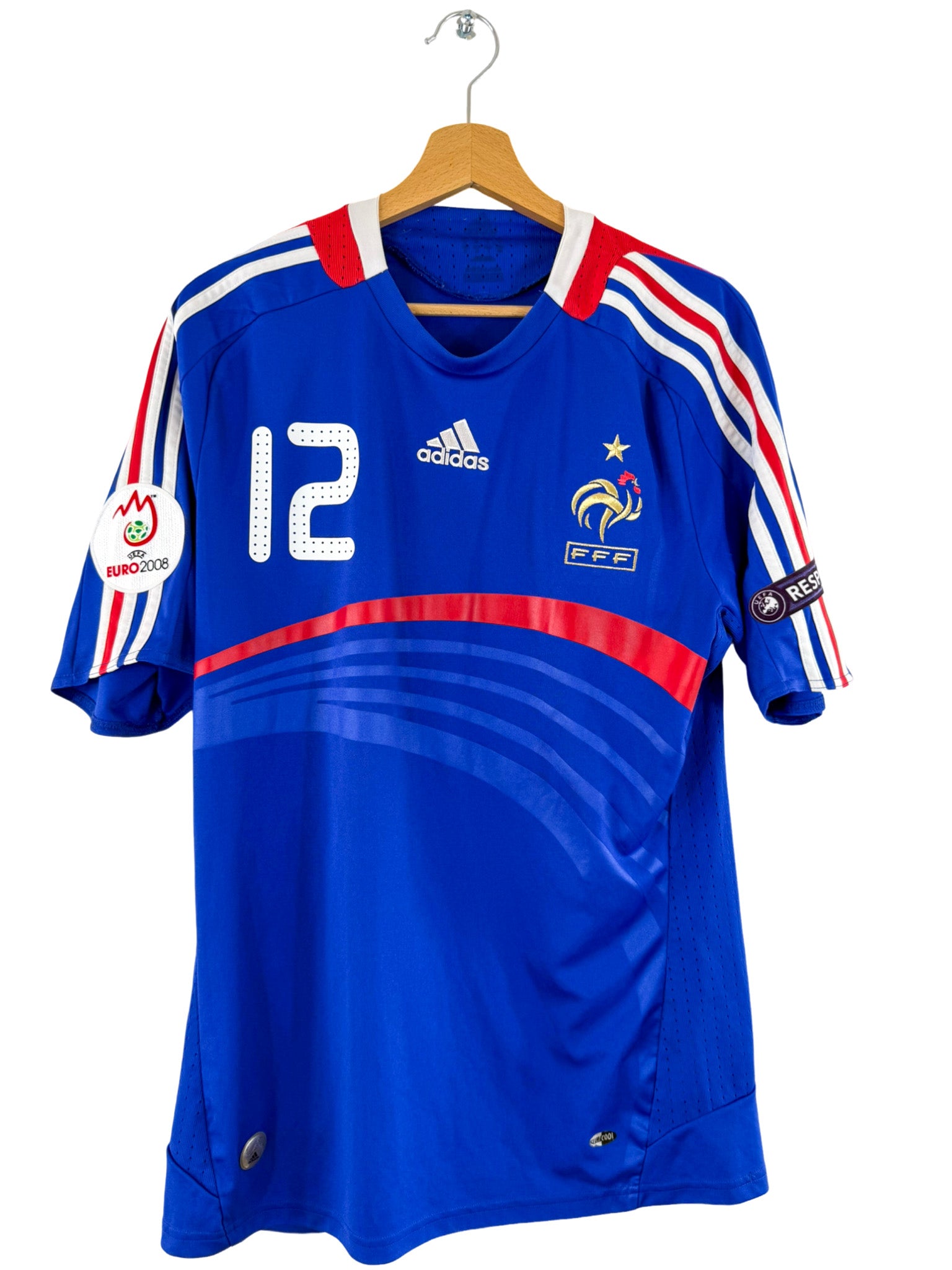 2008 - Maillot Équipe de France domicile [#12 Henry] - M