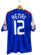 2008 - France National Team Home Jersey [#12 Henry] - XL