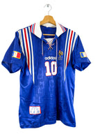 1996 - France home jersey [#10 Zidane] - S
