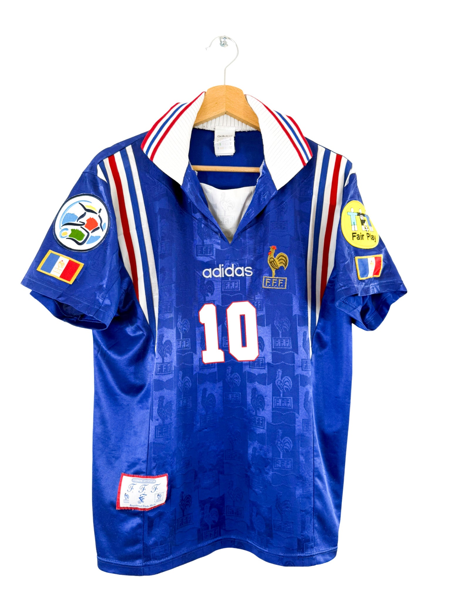 1996 - Maillot France domicile [#10 Zidane] - M