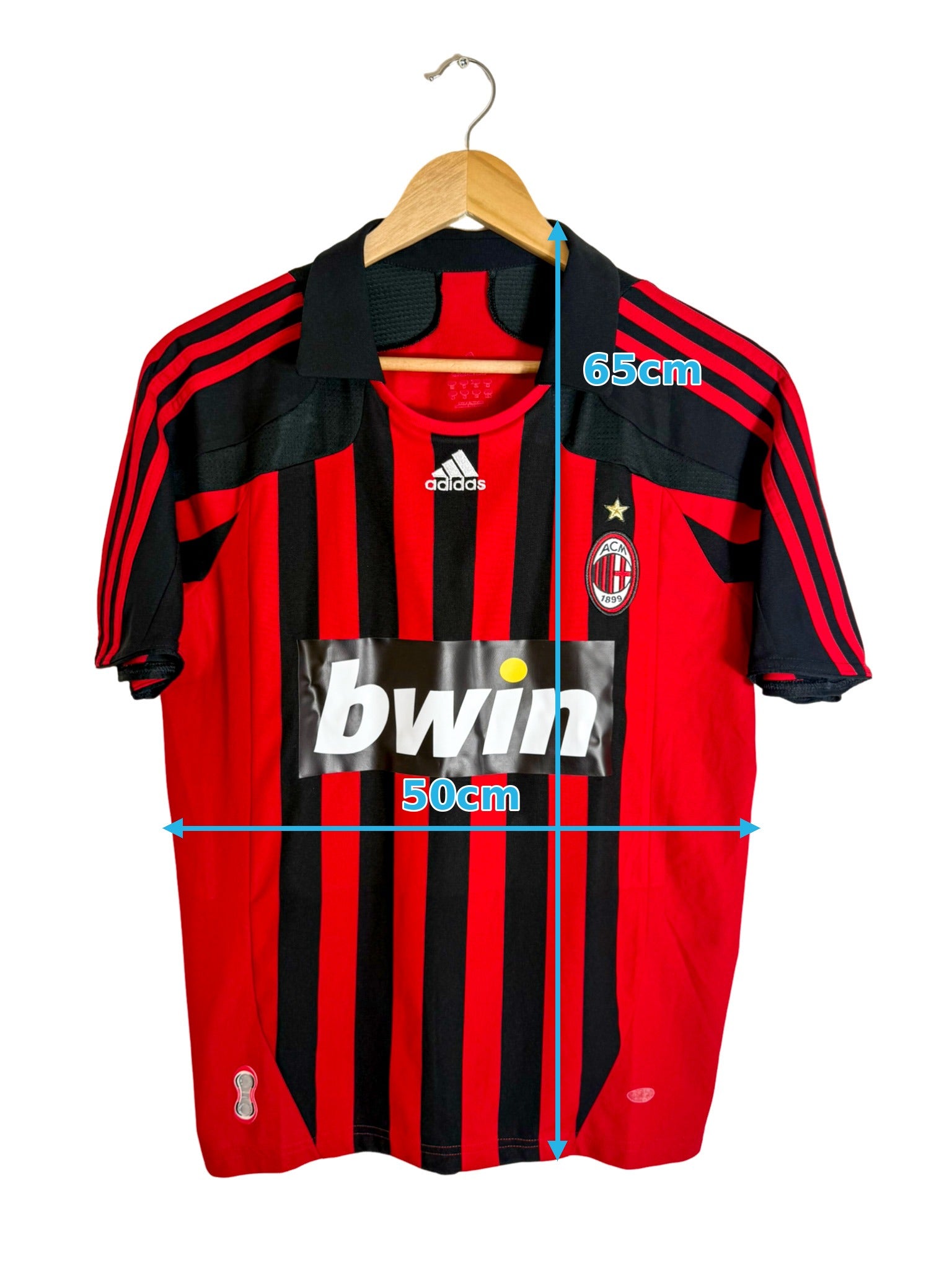2007/2008 - Maillot AC Milan domicile [#9 INZAGHI] - 14 ans