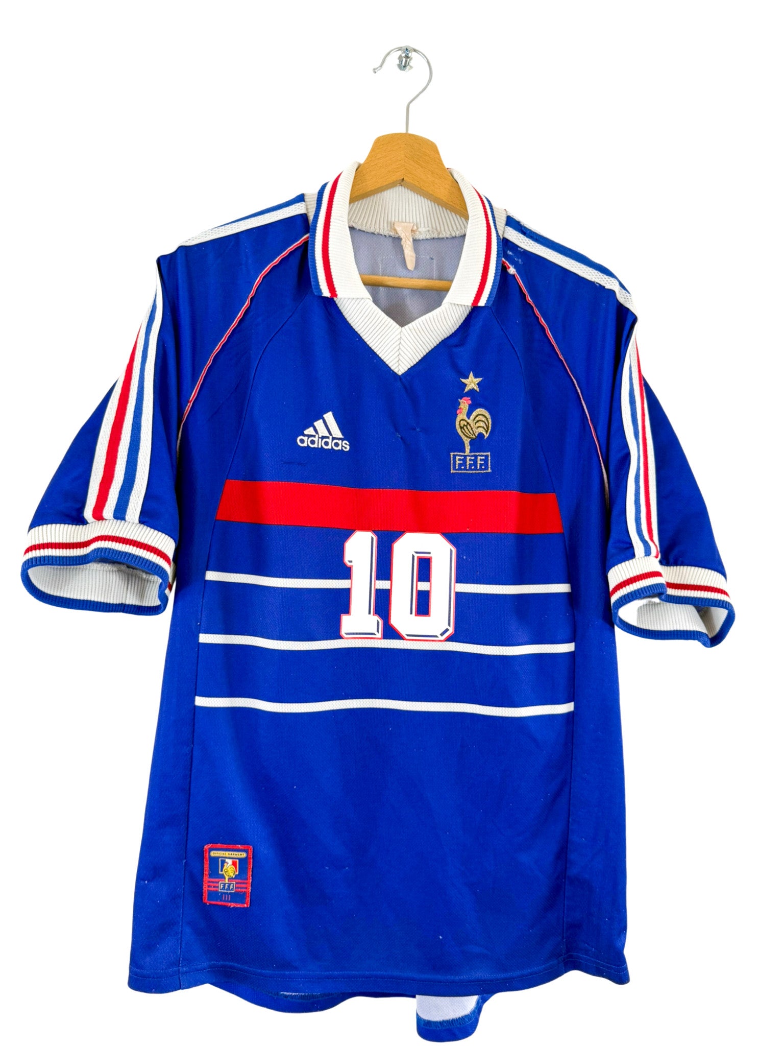 1998 - Maillot France domicile [#10 Zidane] - XL