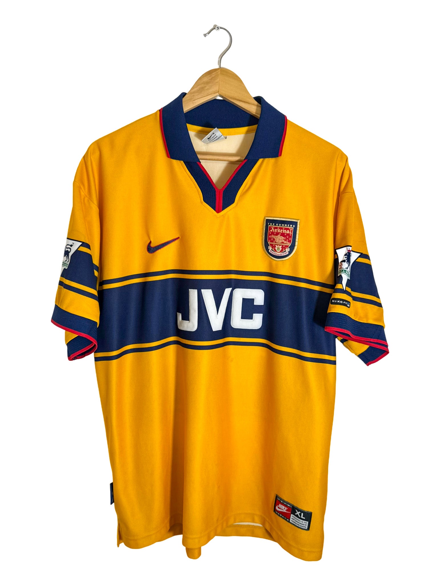 1997/1999 - Maillot Arsenal exterieur - L