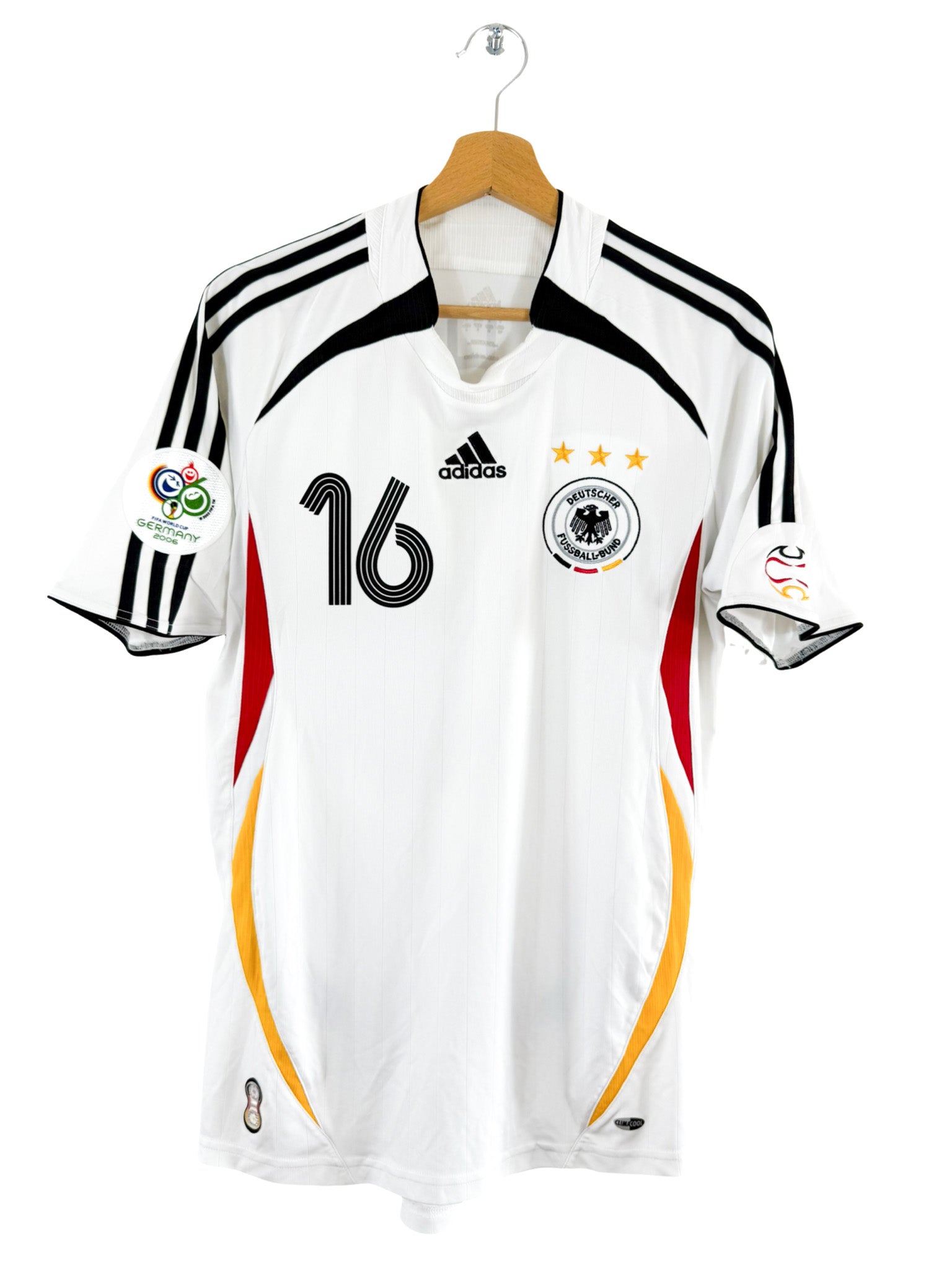 2006 - Germany home shirt [#16 Lahm] - S – Vista football shop