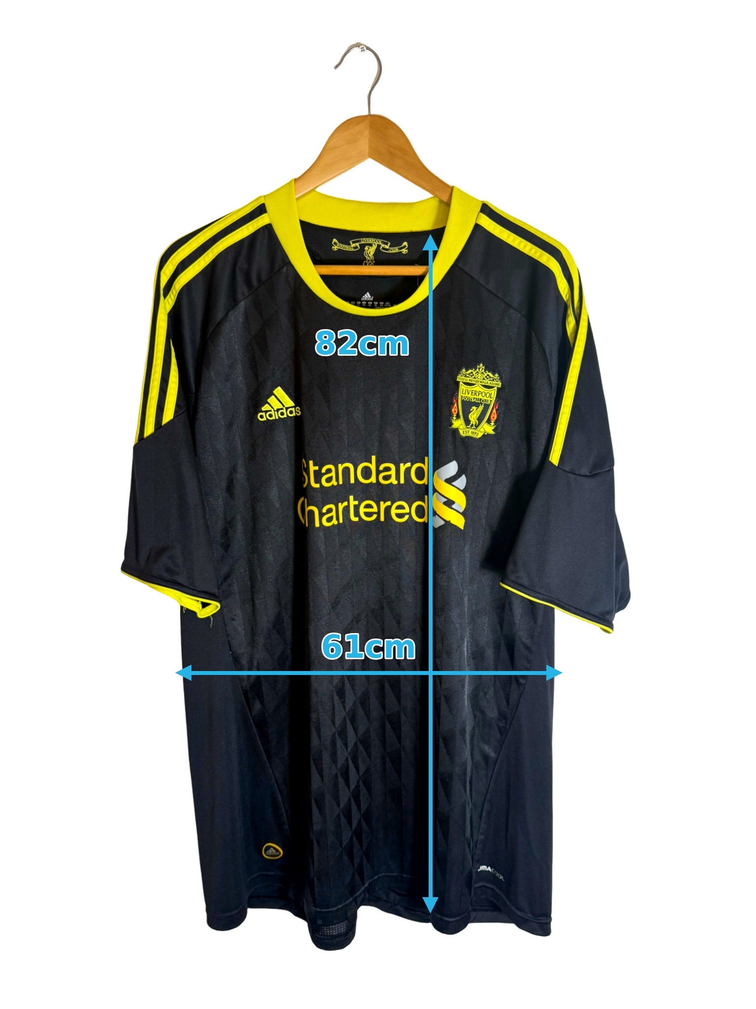 2010/2011 - Maillot Liverpool third [#8 GERRARD] - 2XL