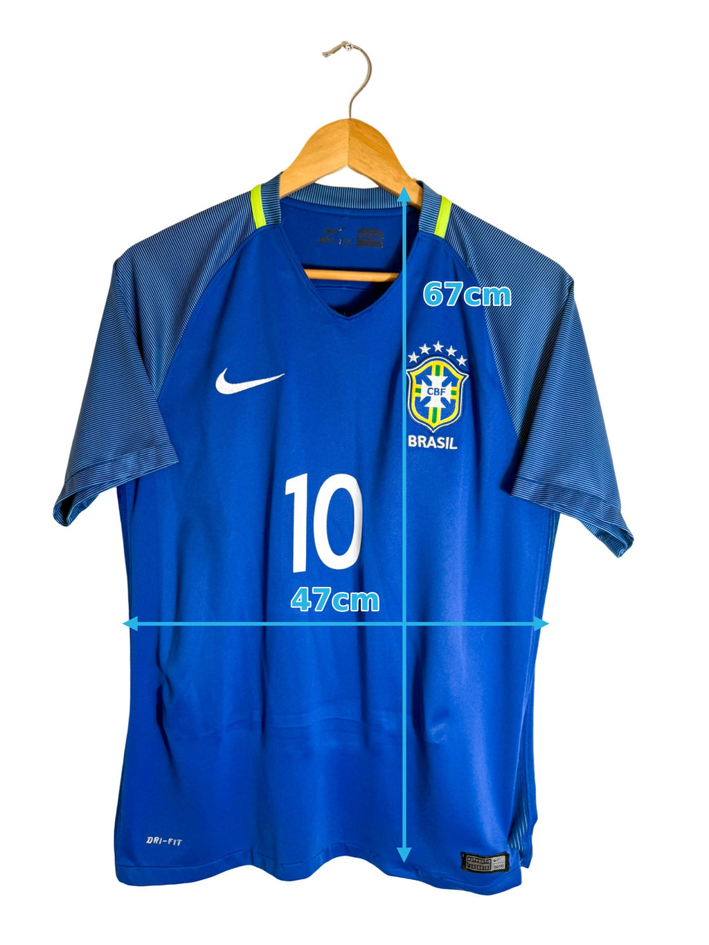 2016 - Maillot Bresil exterieur [#10 NEYMAR JR] - M