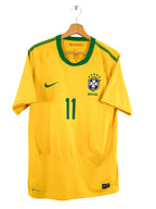 2010 - Brazil home jersey [#11 Robinho] - L
