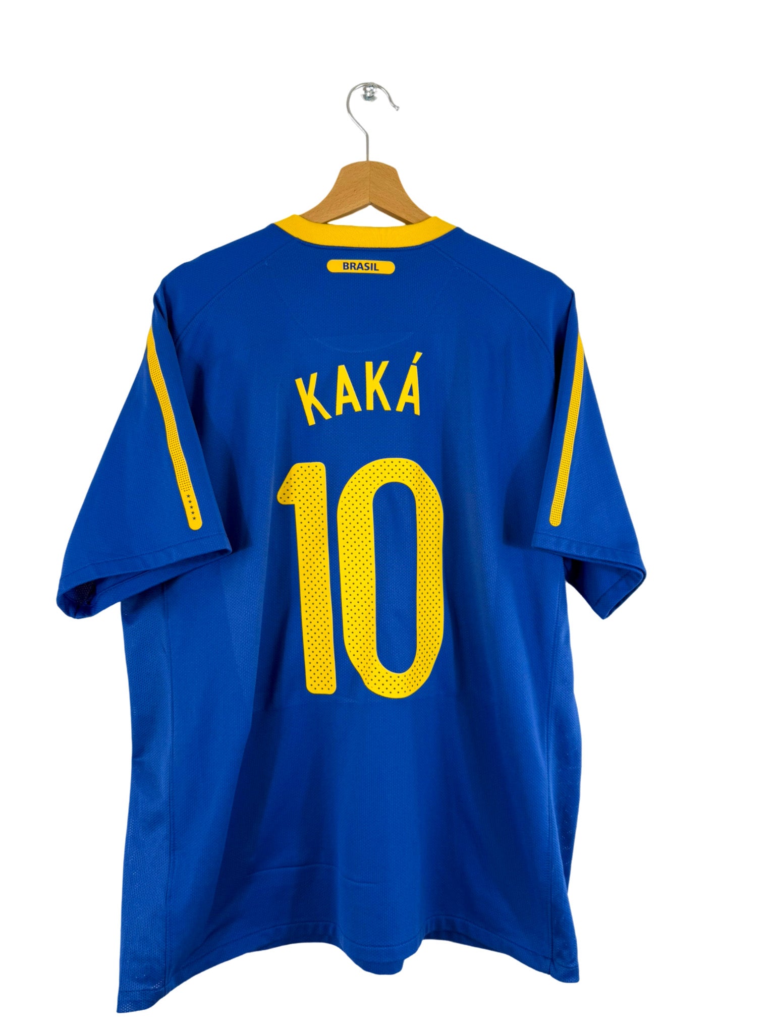 2010 - Camiseta local de Brasil [#10 Kaká] Nike - Talla XL