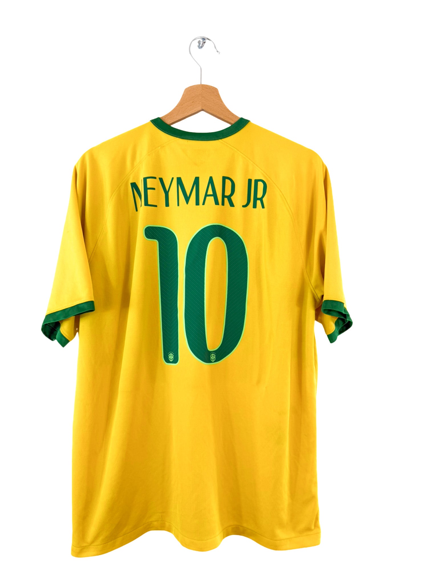 2014 - Camiseta local de Brasil [#10 Neymar Jr] Nike - Talla XL