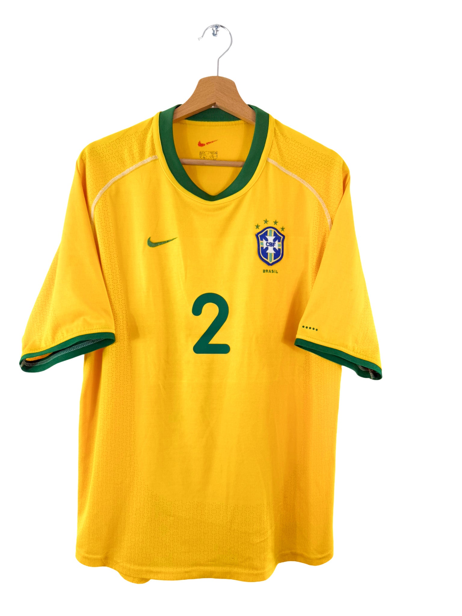 2000 - Maillot Brésil domicile [#2 Cafu] - M