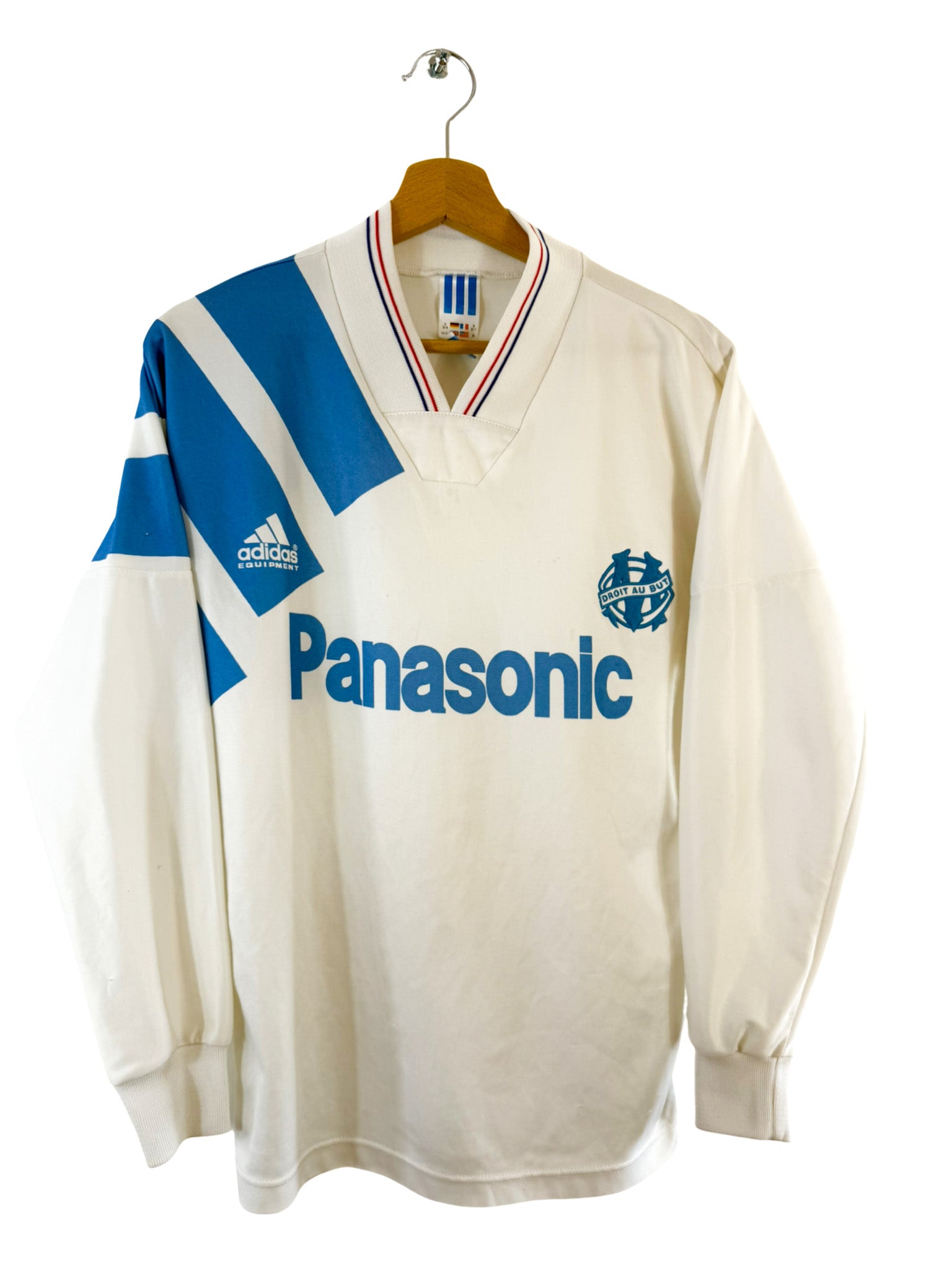 1992/1993 - Maillot Olympique de Marseille domicile  - S