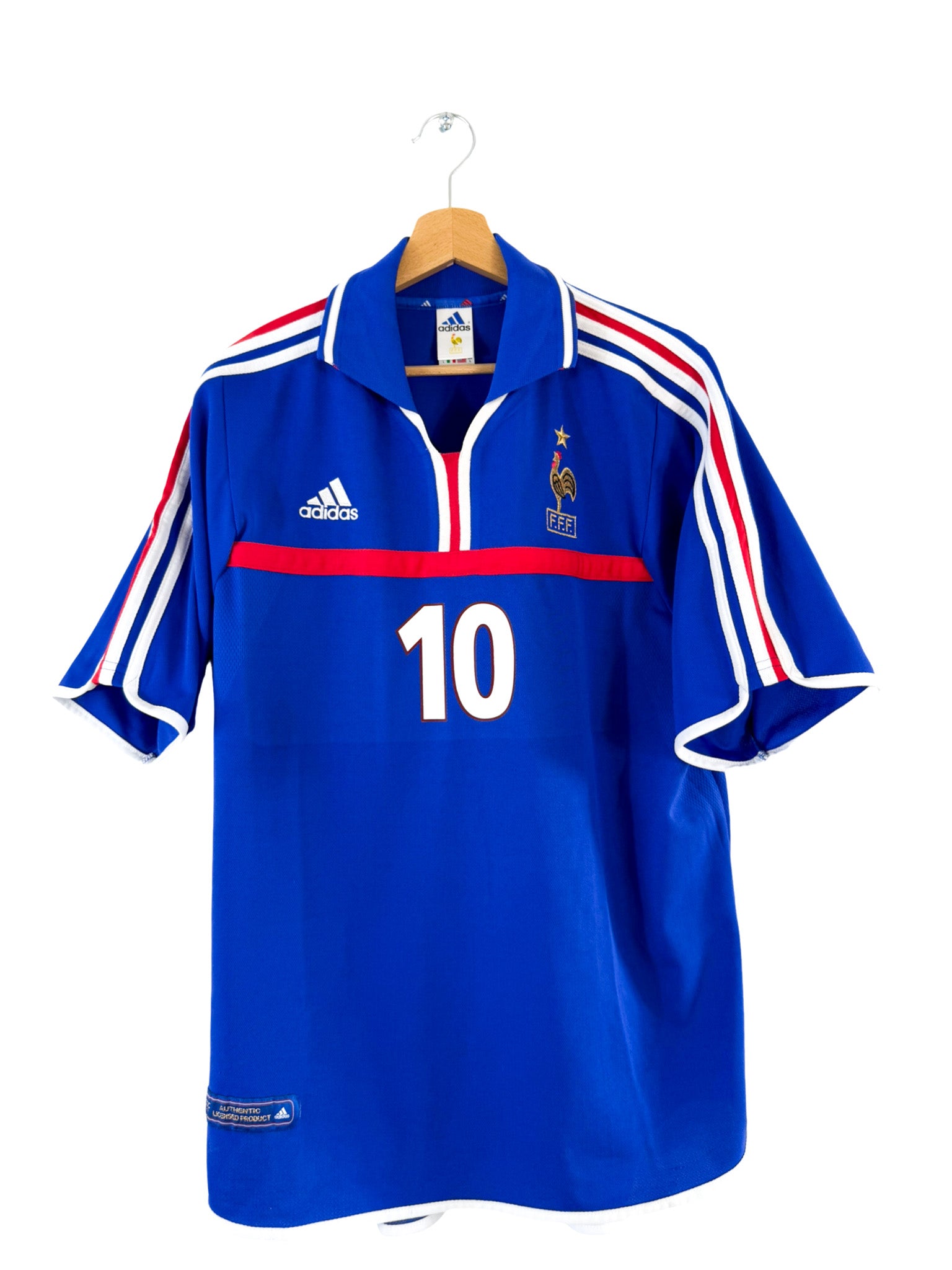 2000 - Maillot Équipe de France domicile [#10 Zidane] - L