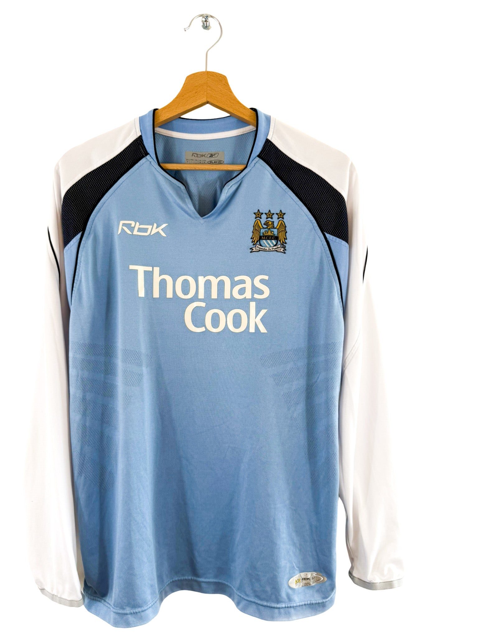 2006/2007 - Maillot Manchester City domicile [#6 REYNA] *Manches Longues* - M