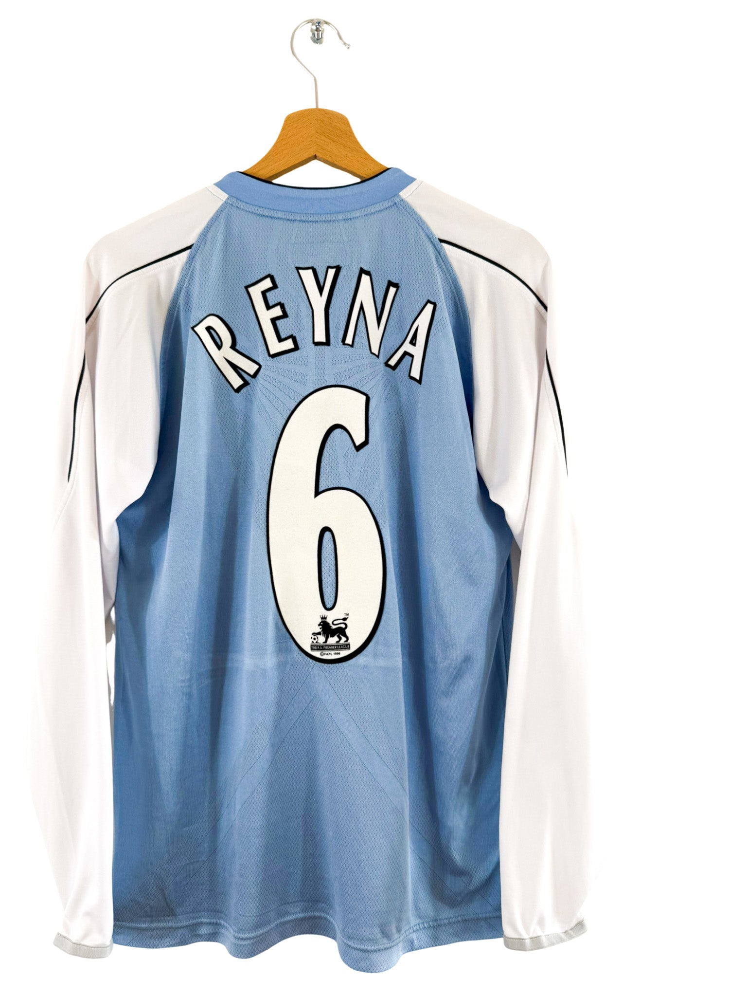 2006/2007 - Maillot Manchester City domicile [#6 REYNA] *Manches Longues* - M