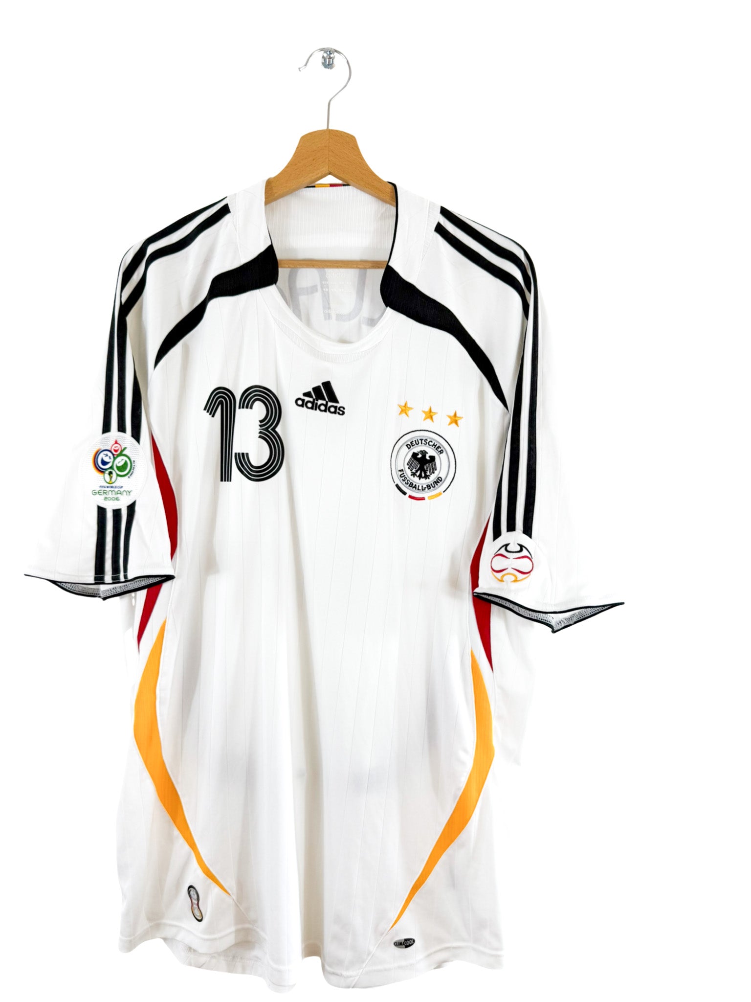 2006 - Germany Home Shirt [#13 Ballack] - 2XL – Vista football shop