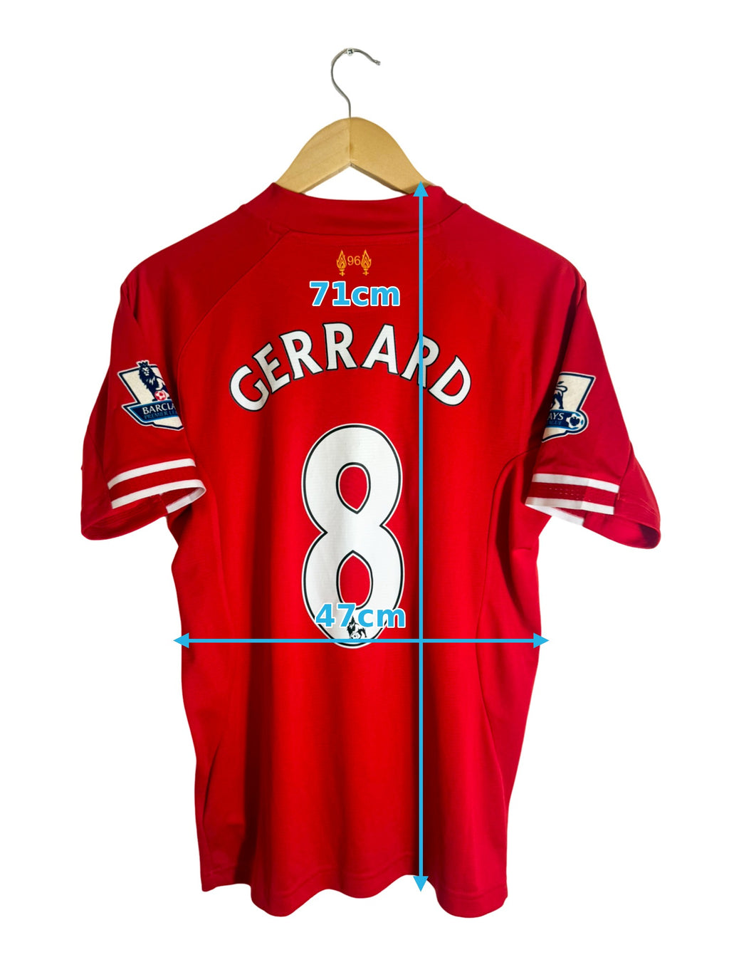 2013/2014 - Maillot Liverpool domicile [#8 GERRARD] - S