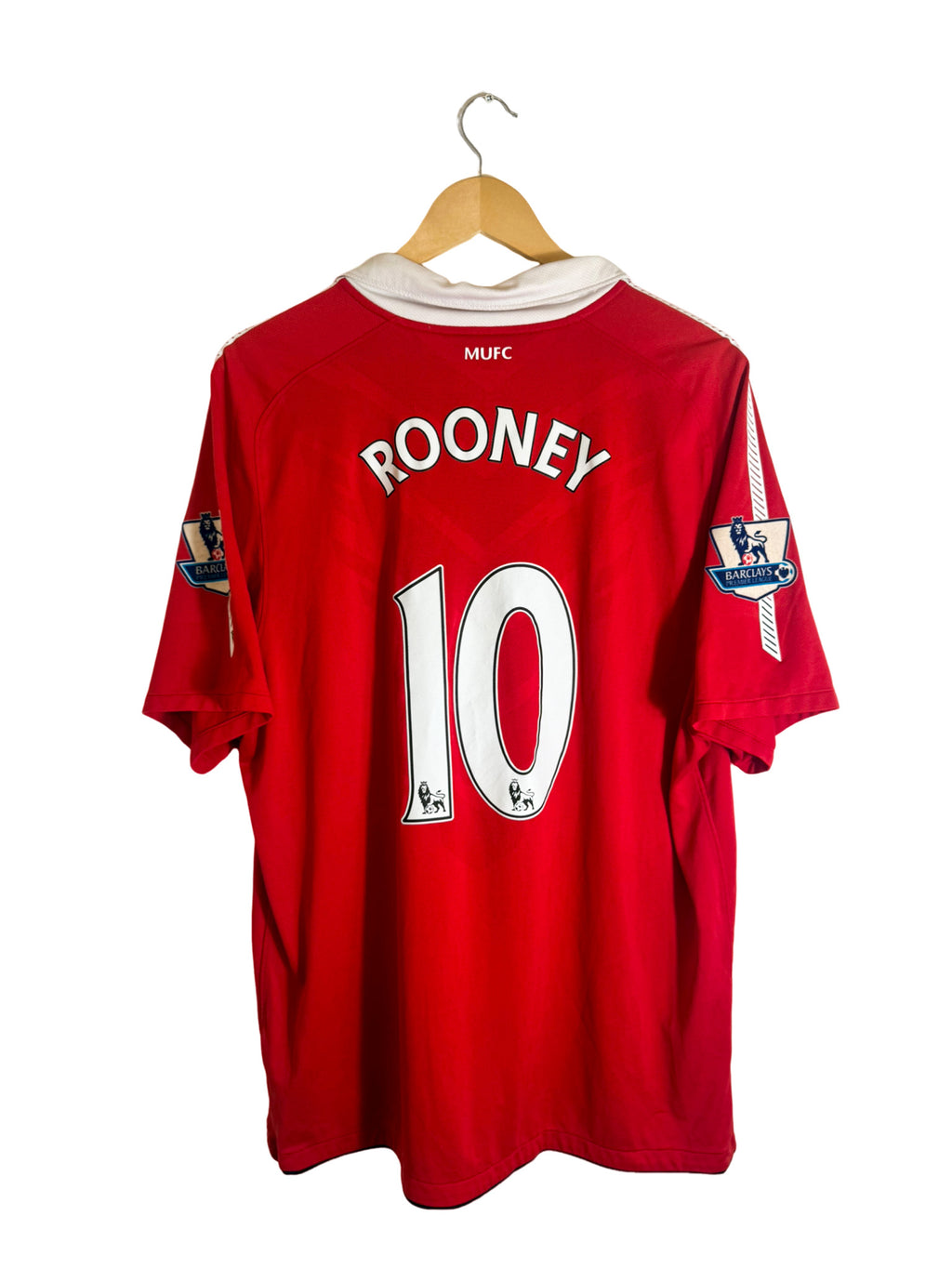 2010/2011 - Maillot Manchester United domicile [#10 ROONEY] - XL