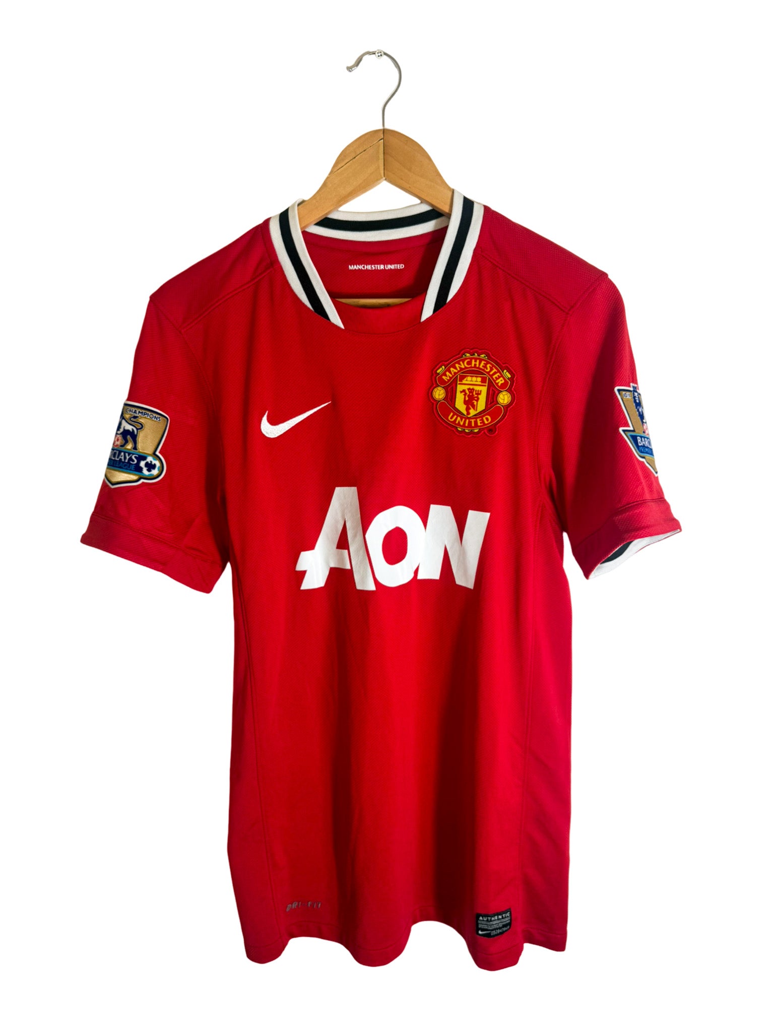 2011/2012 - Manchester United Home Jersey [#13 J.S. PARK] - S