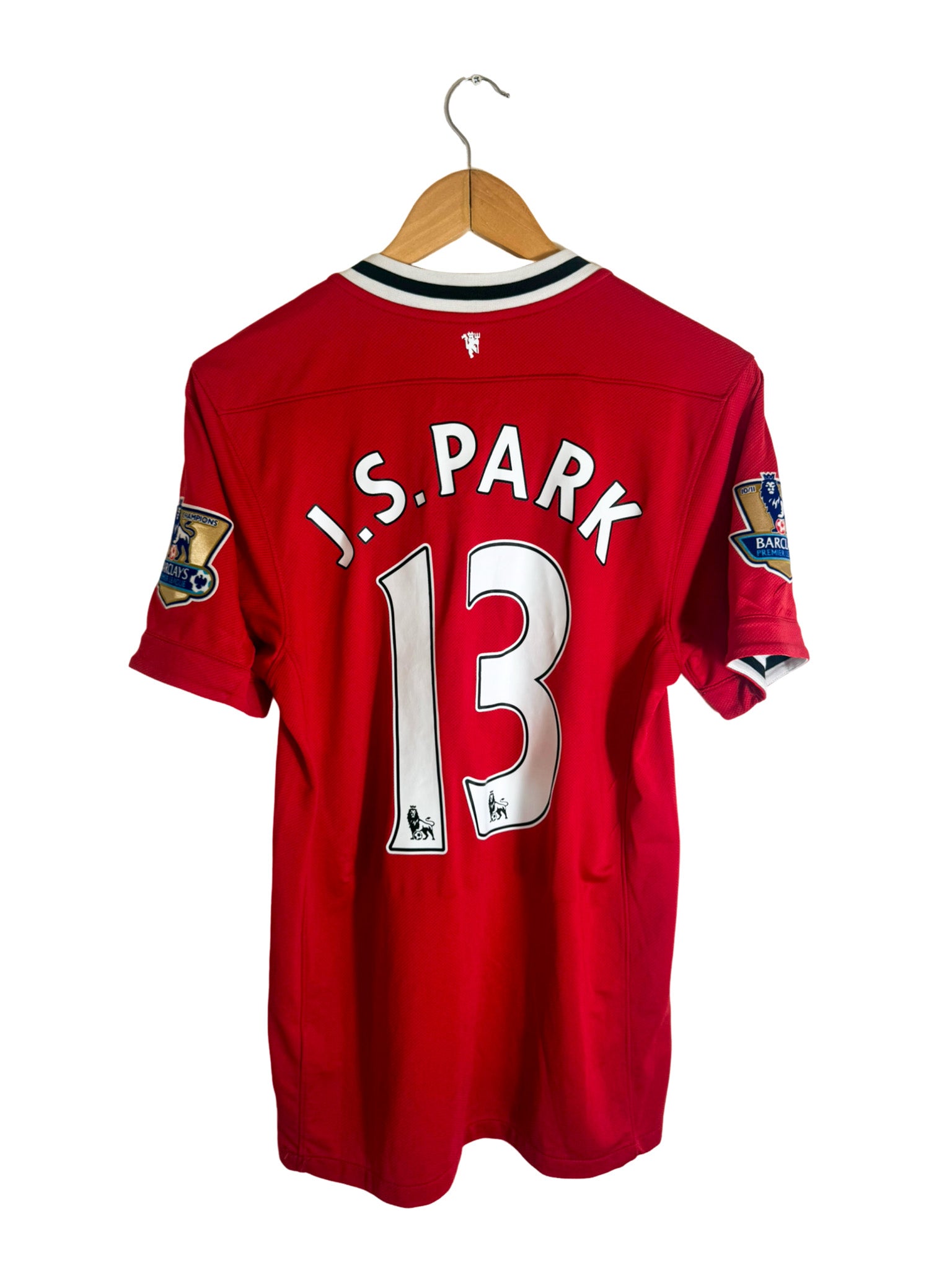 2011/2012 - Manchester United Home Jersey [#13 J.S. PARK] - S
