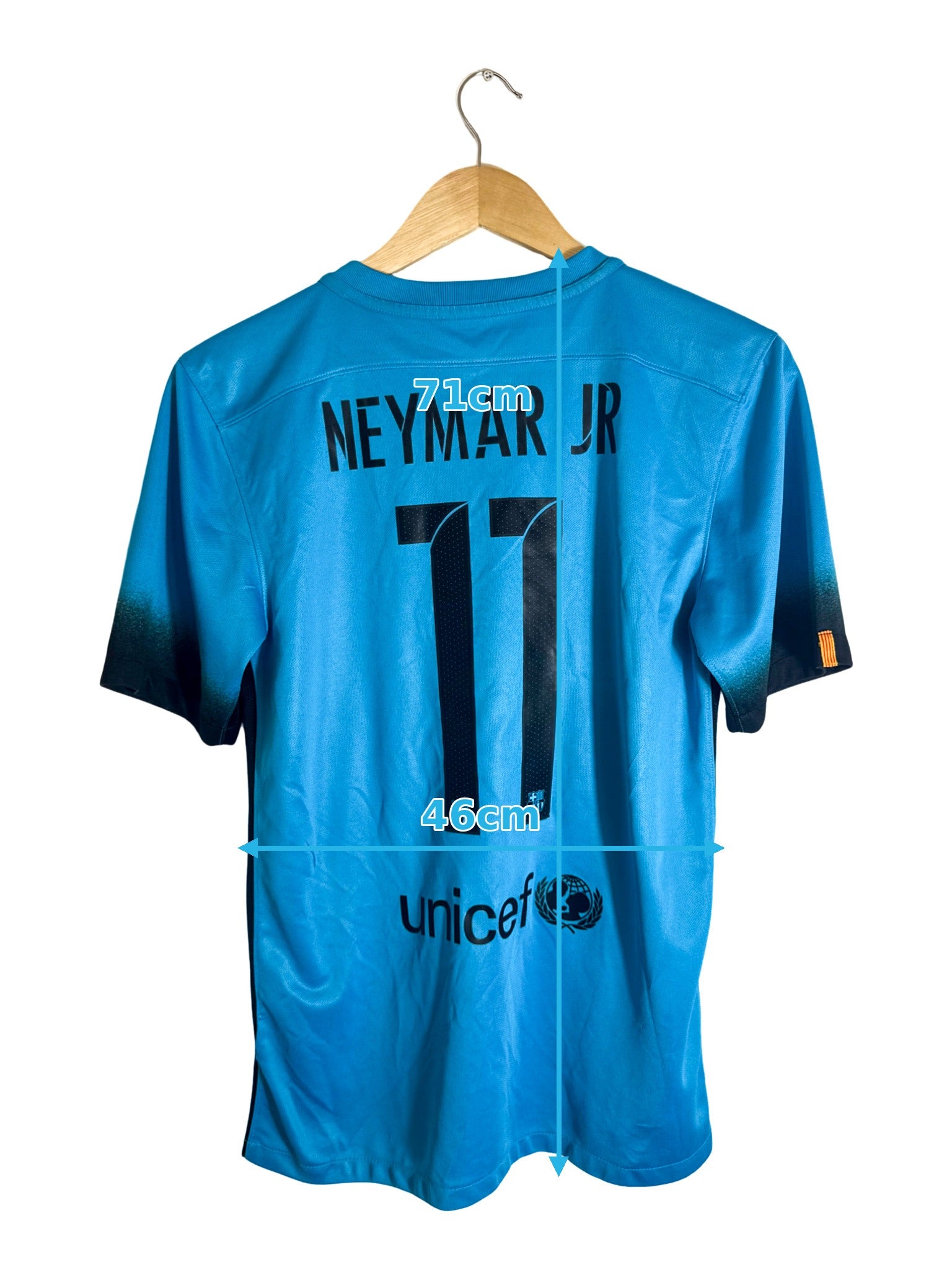 2015/2016 - Barcelona third jersey [#11 NEYMAR JR] - S – Vista