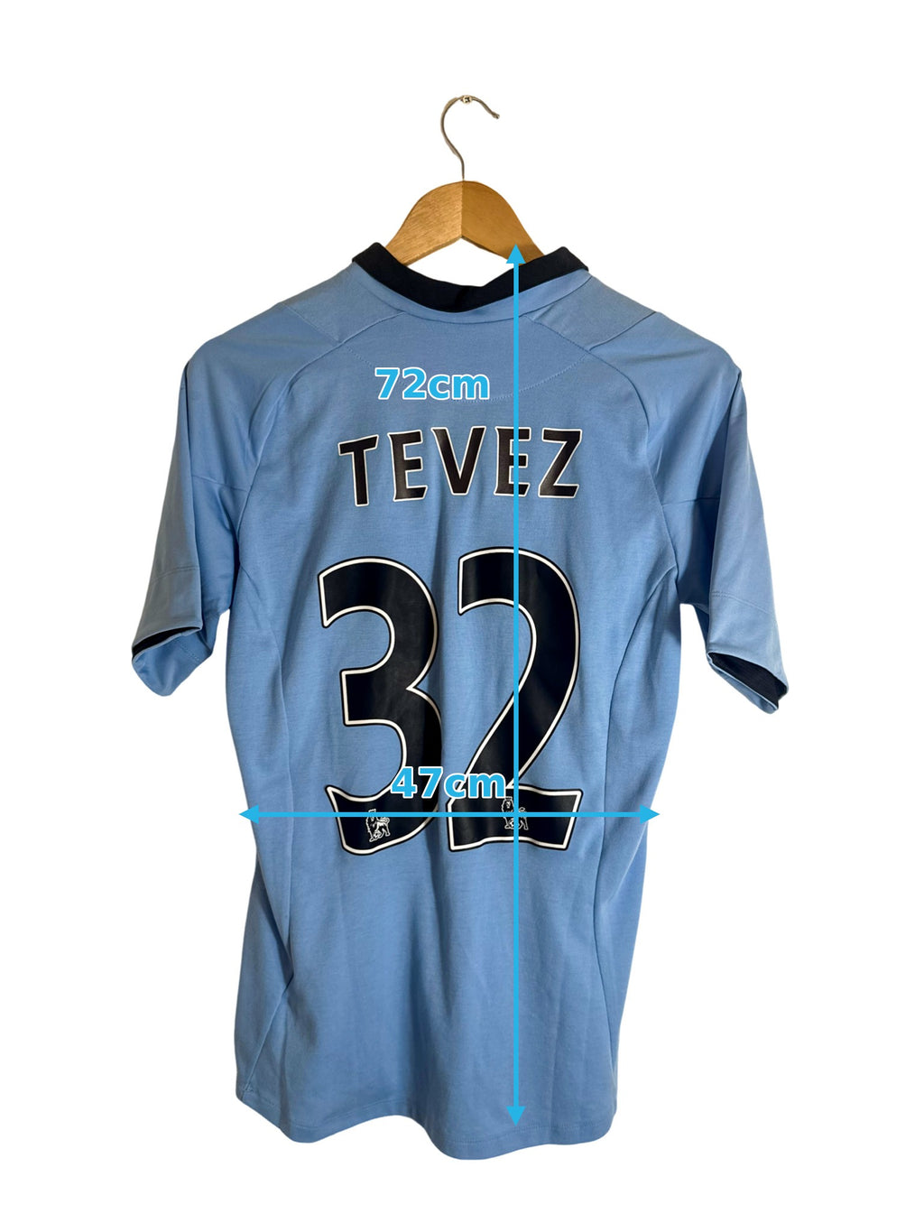 2012/2013 - Maillot Manchester City domicile [#32 TEVEZ] - S