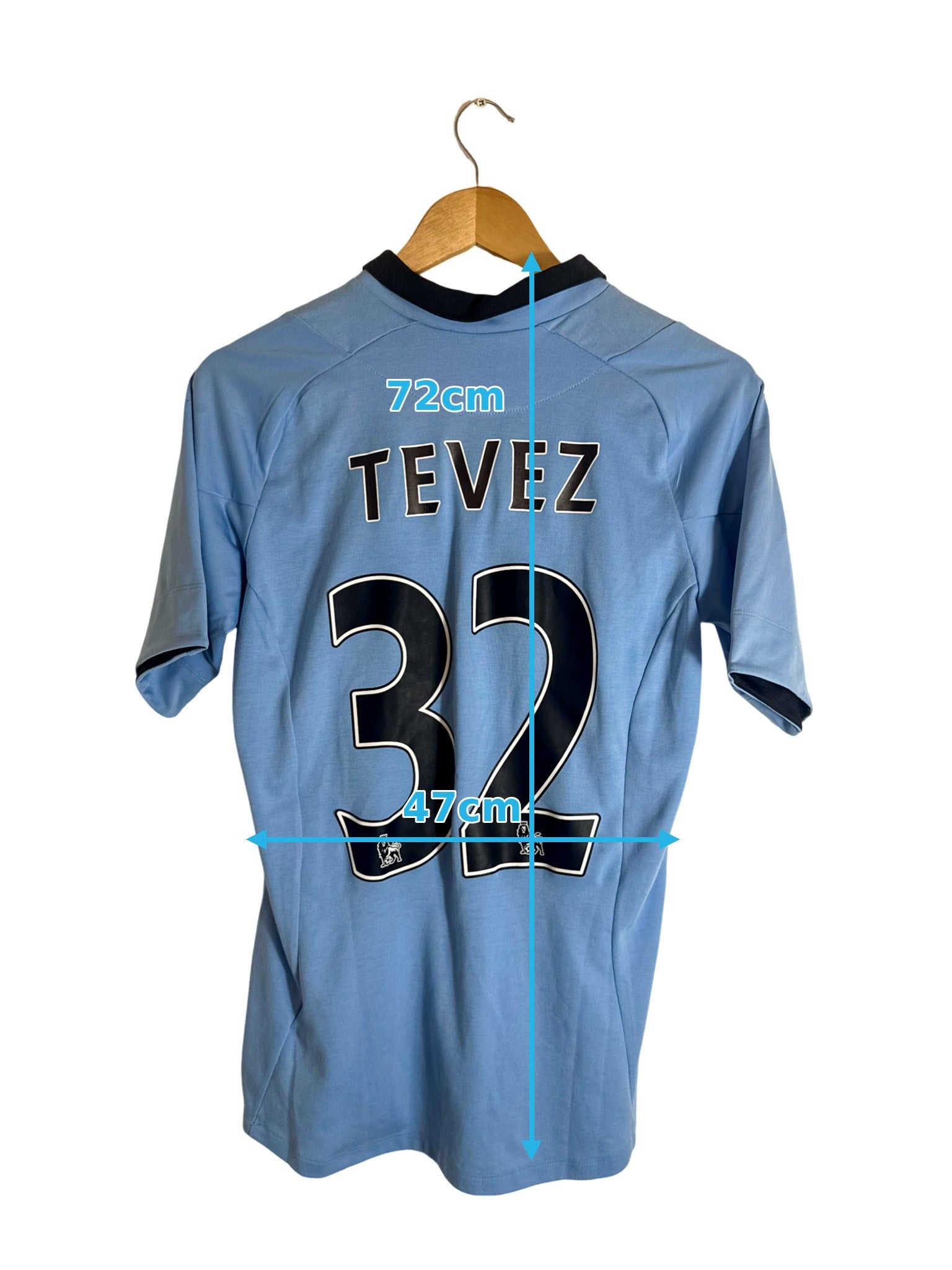 2012/2013 - Maillot Manchester City domicile [#32 TEVEZ] - S