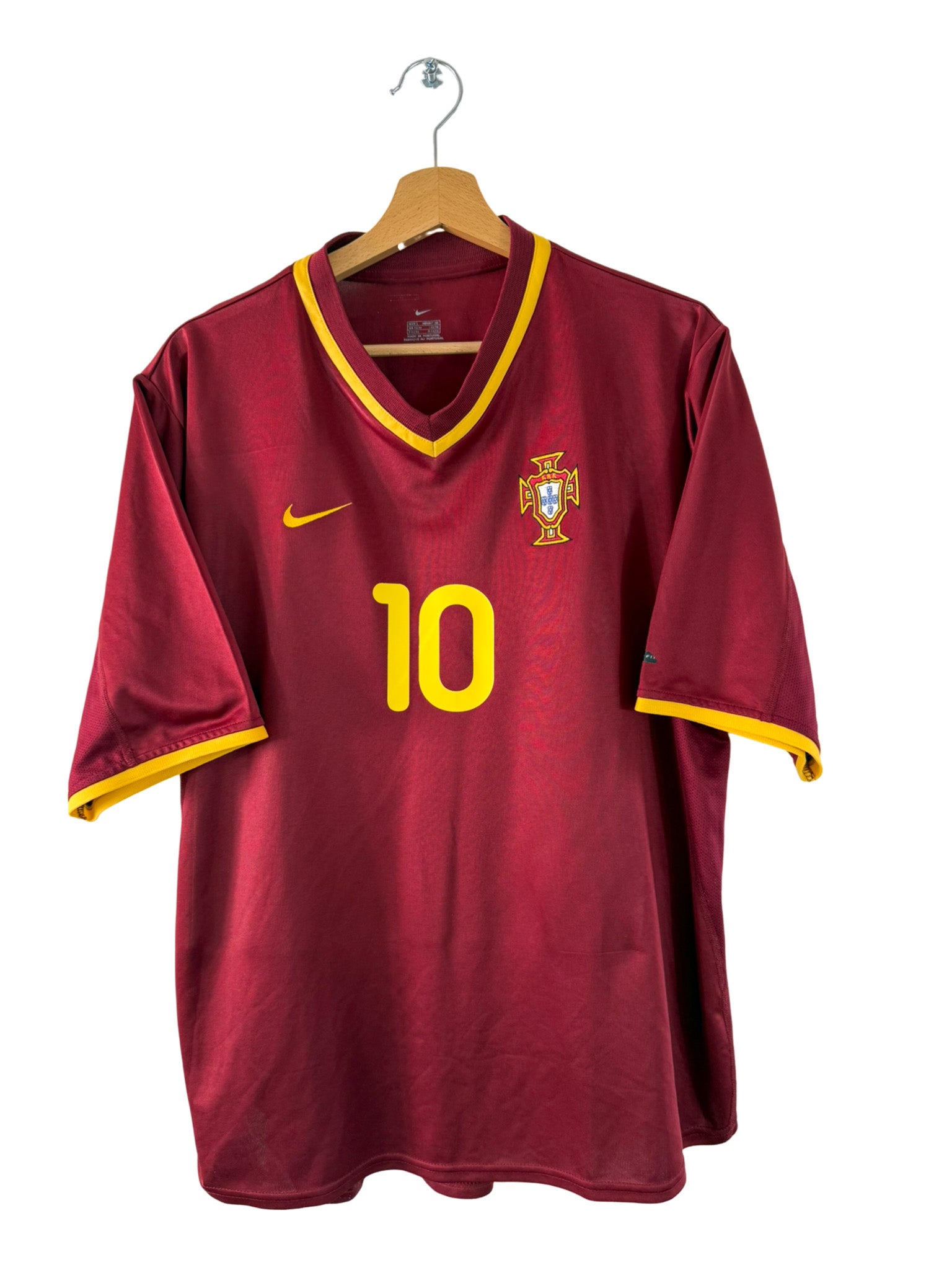 2000 - Portugal home shirt [#10 Rui Costa] - L – Vista football shop