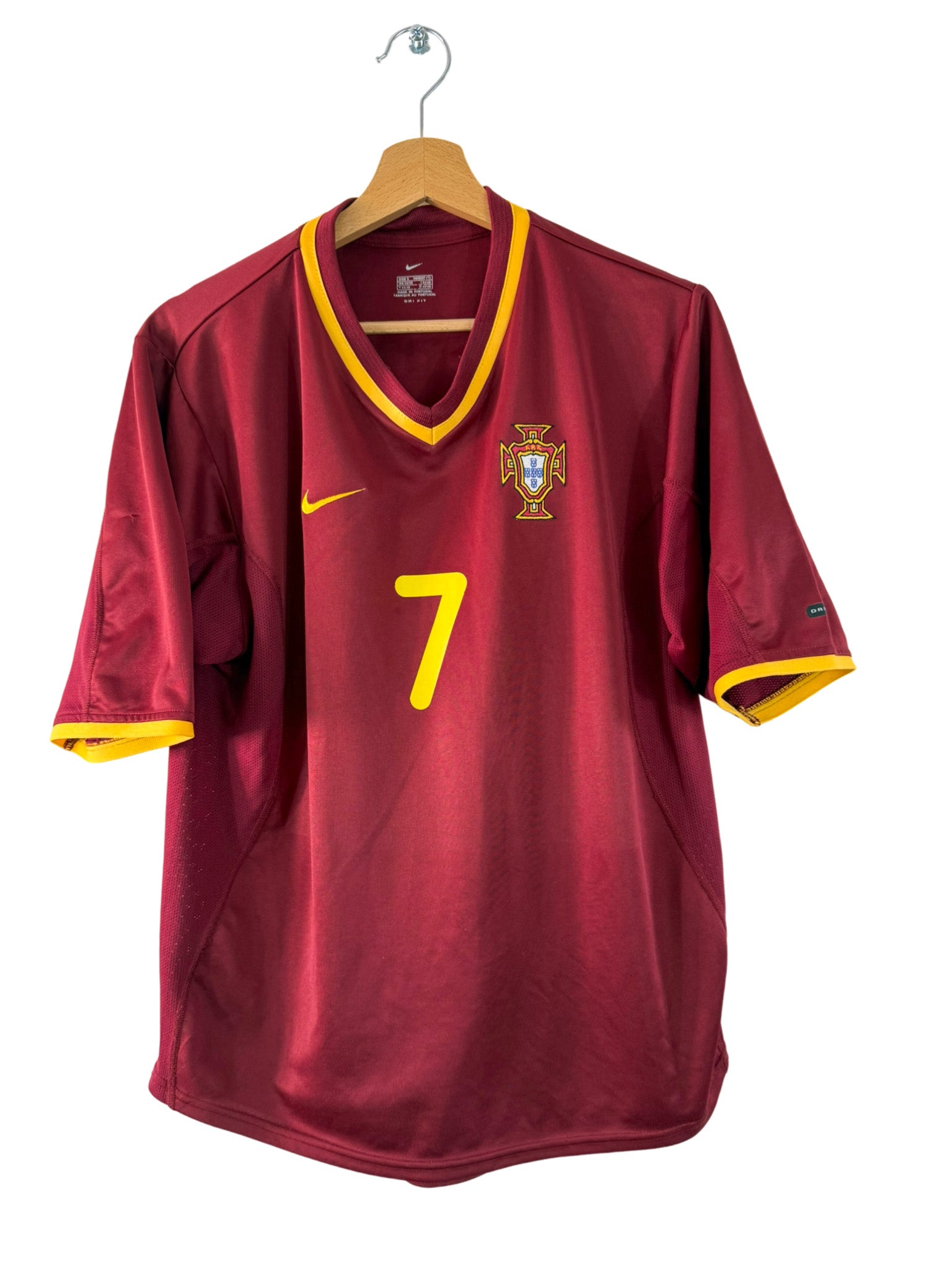 2000 - Camiseta local de Portugal [#7 Figo] - L