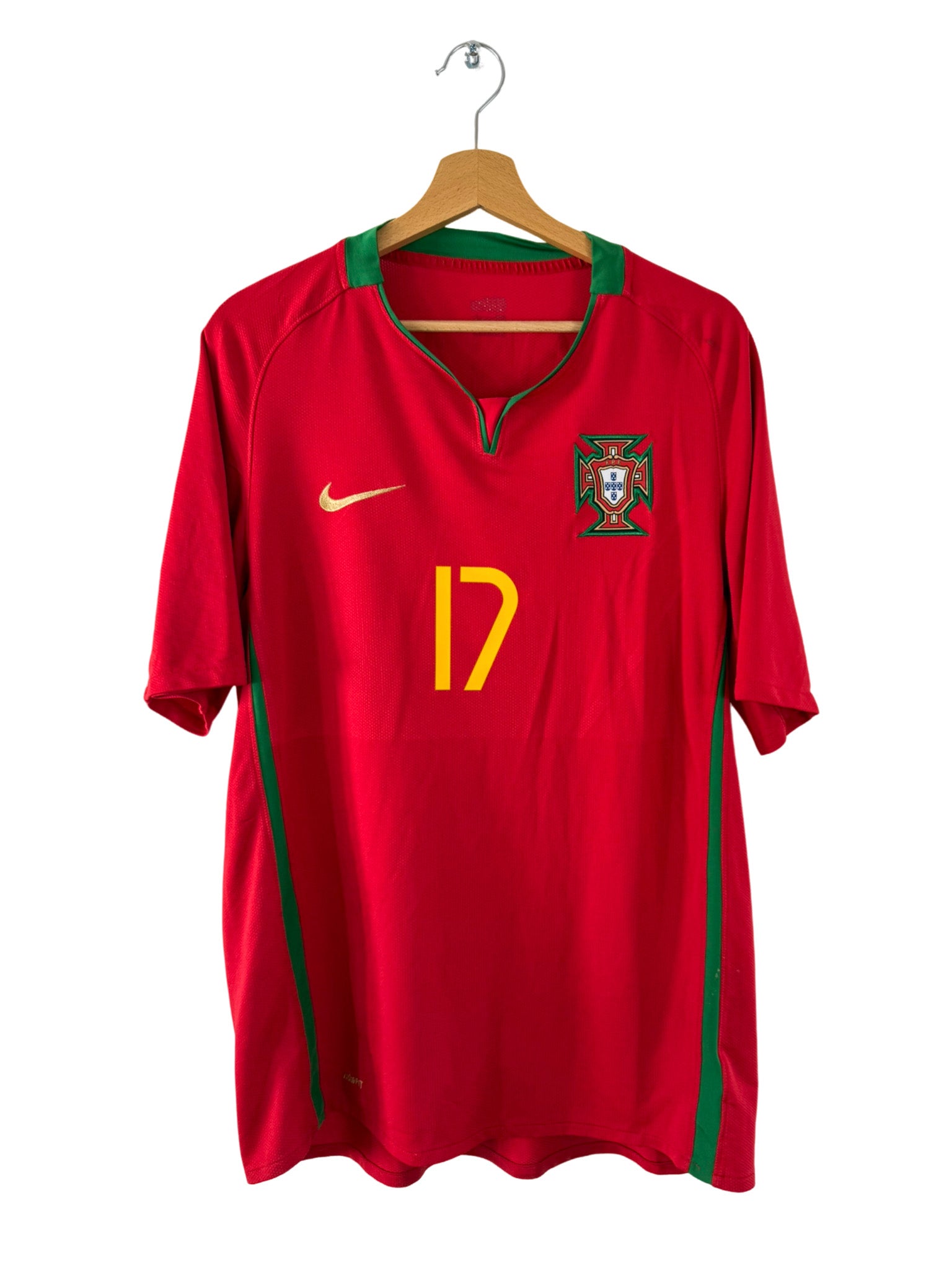 2008 - Portugal home jersey [#17 C.Ronaldo] - XL – Vista football shop