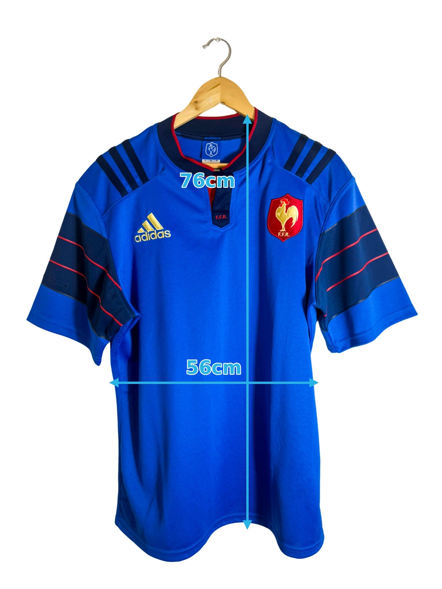 2015 - France Rugby Home Jersey - XL – Vista football shop