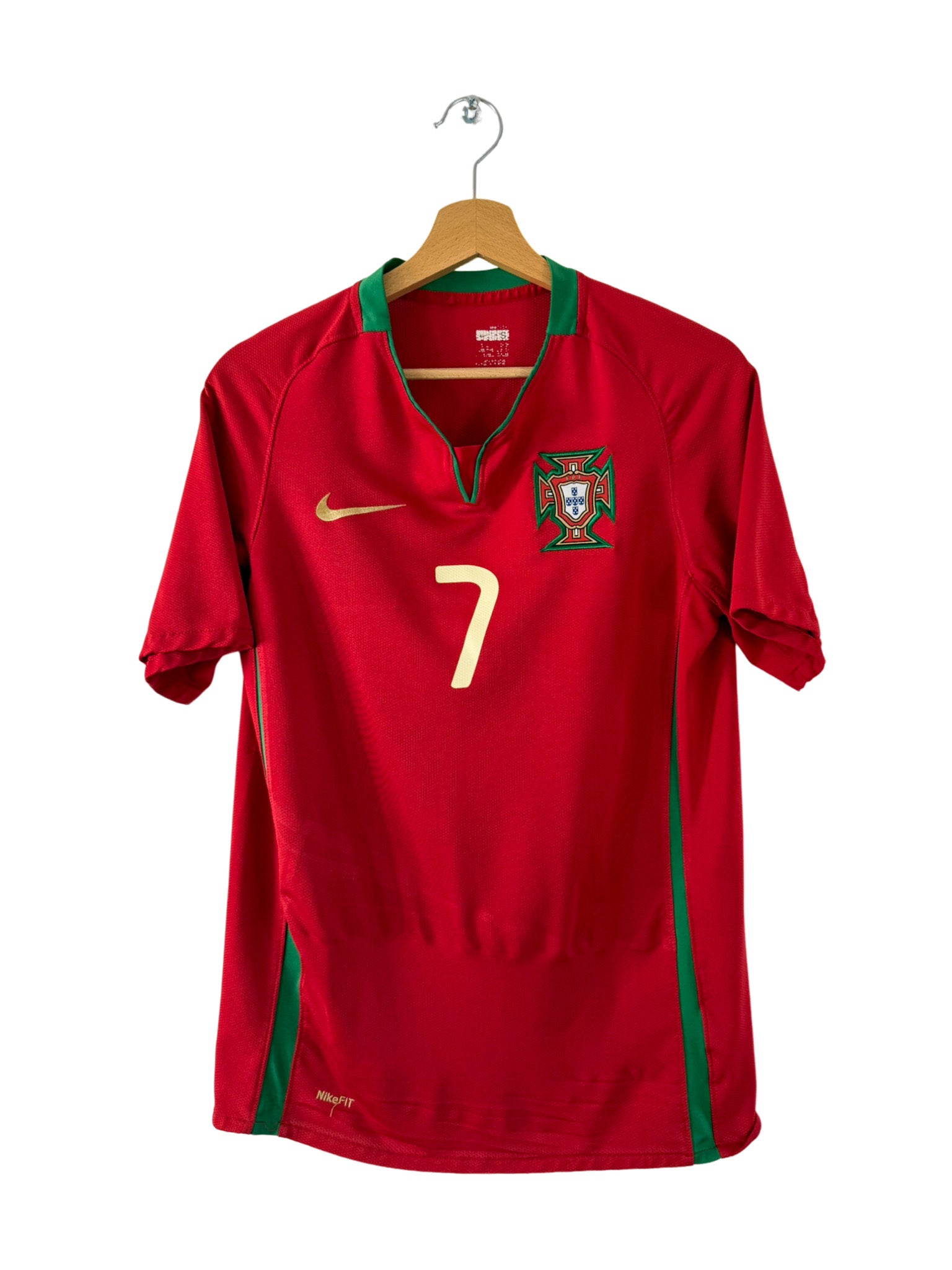 2008 - Portugal Home Shirt [#7 Ronaldo] - XL