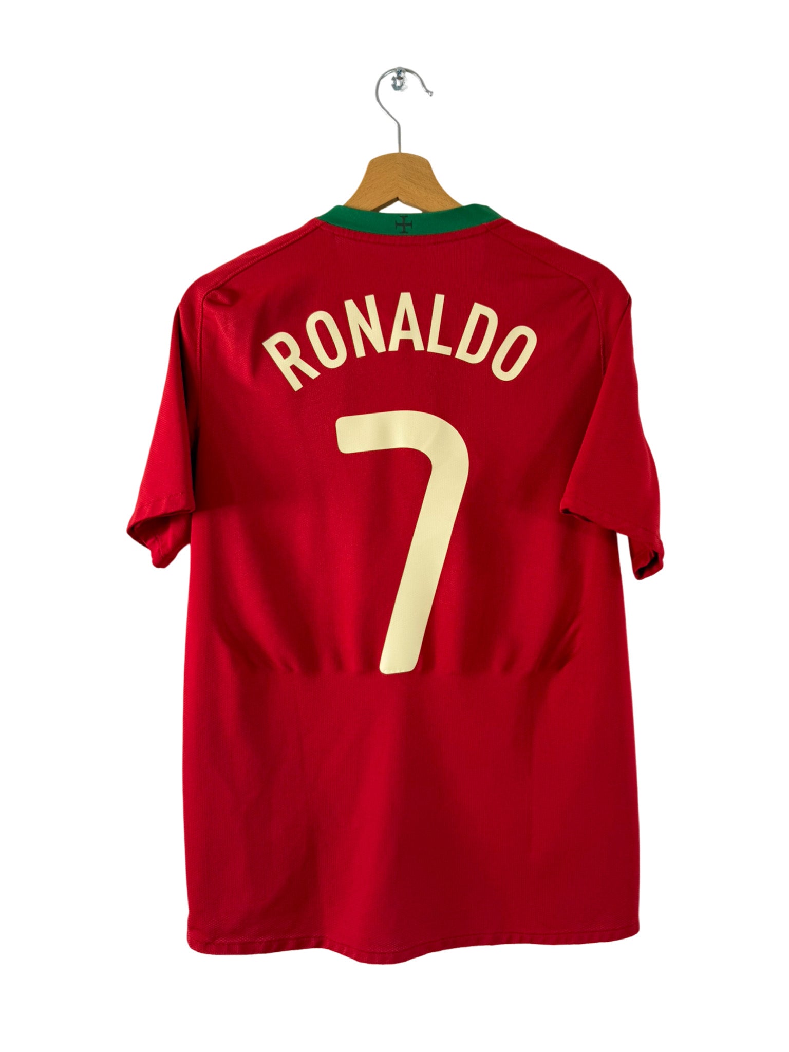 2008 - Portugal Home Shirt [#7 Ronaldo] - XL