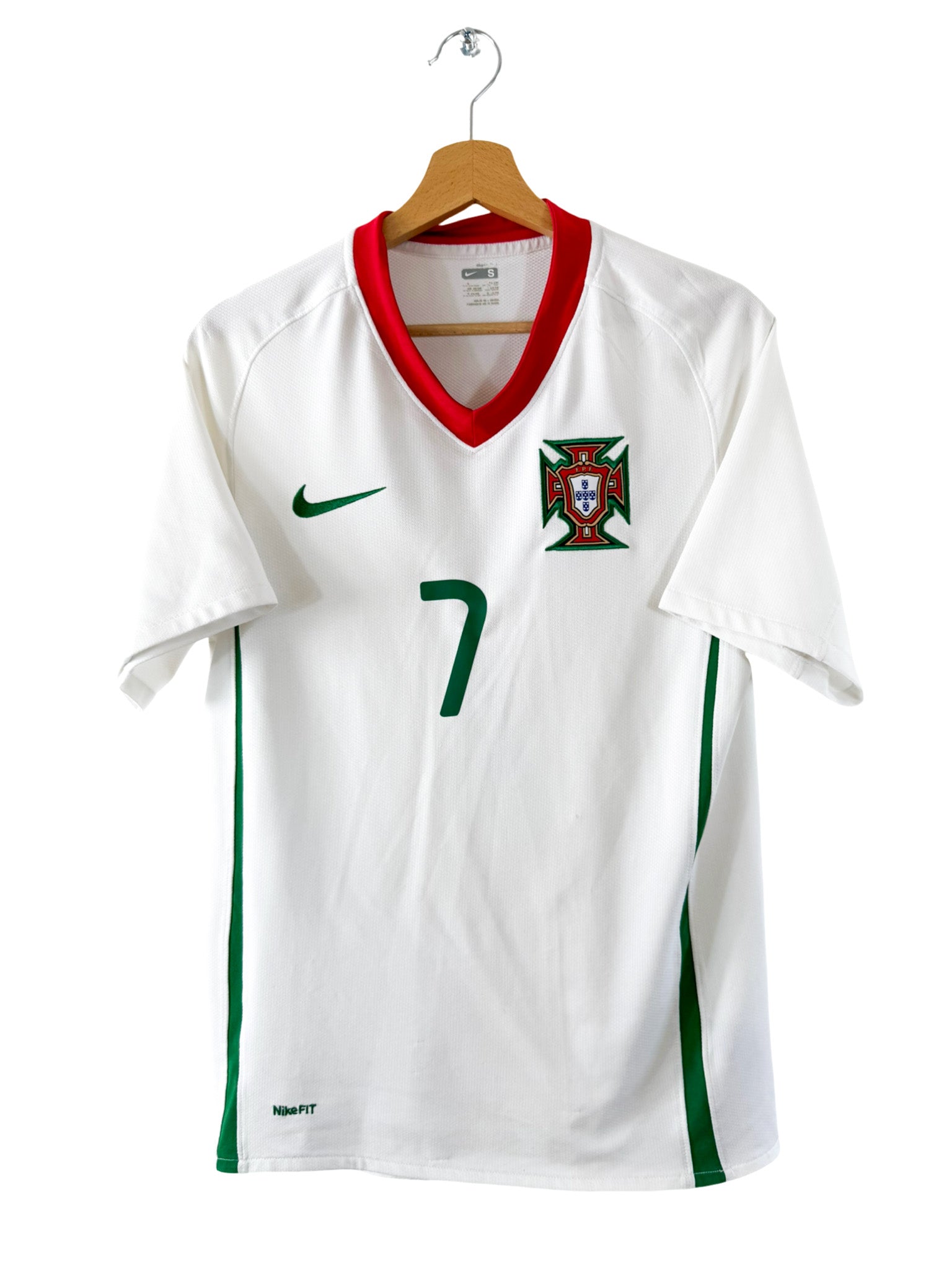 2008 - Portugal Away Shirt [#7 Ronaldo] - S – Vista football shop