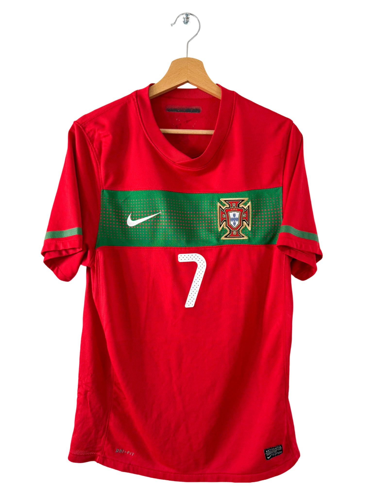 2010 - Portugal home shirt [#7 Ronaldo] - M