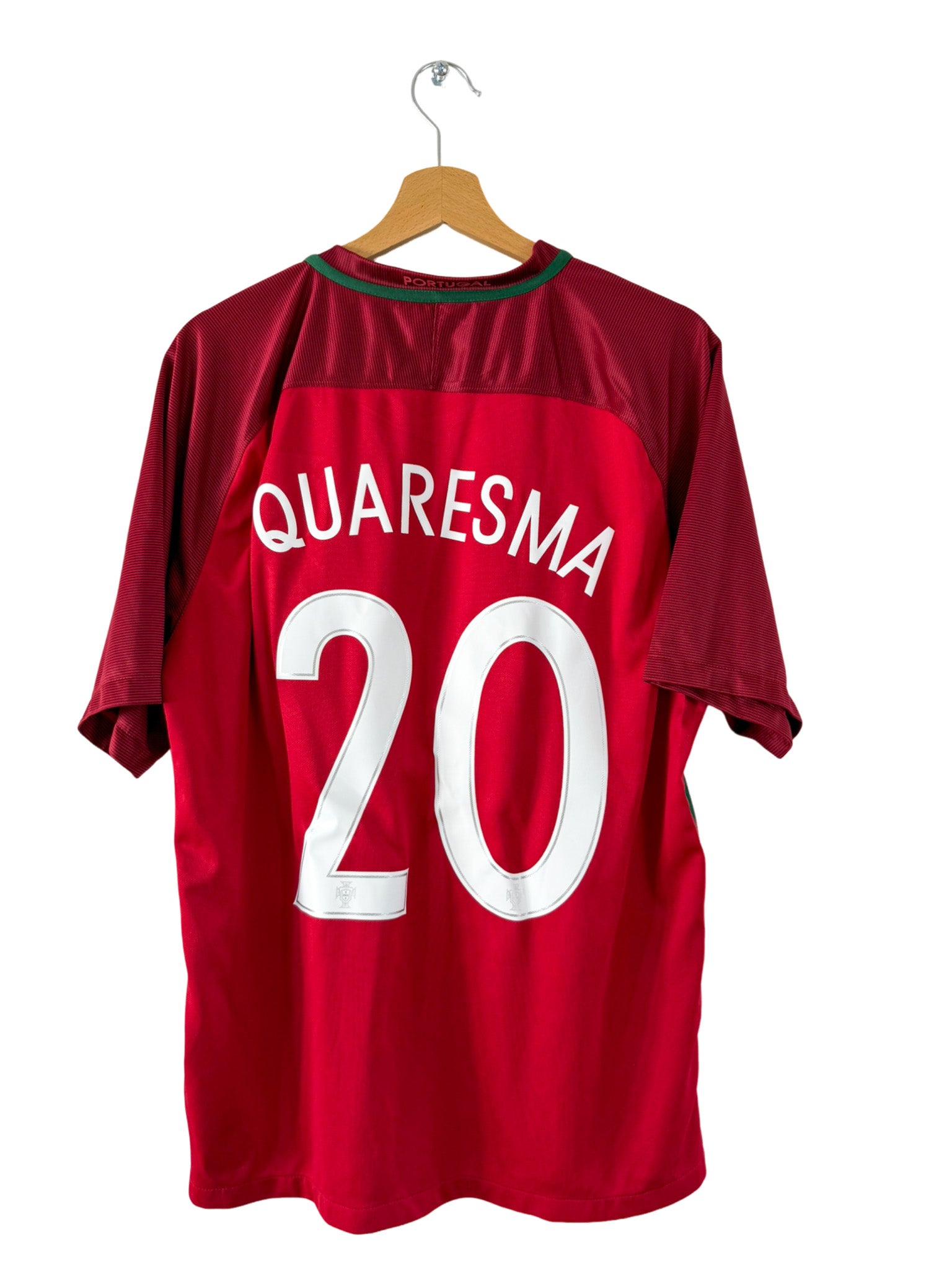 2016 - Maillot Portugal domicile [#20 Quaresma] - XL