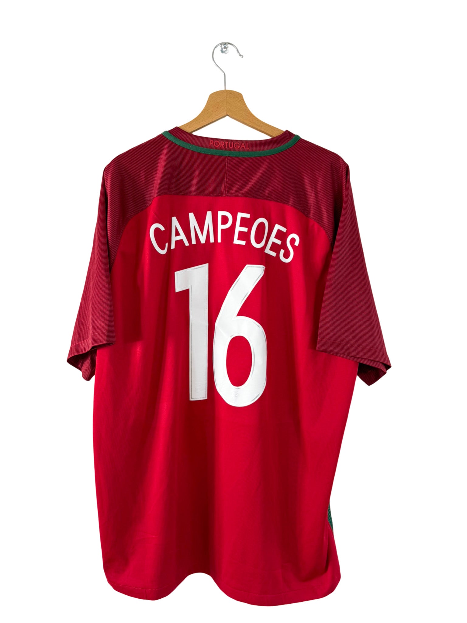 2016 - Maillot Portugal domicile [#16 Campeões] - 2XL