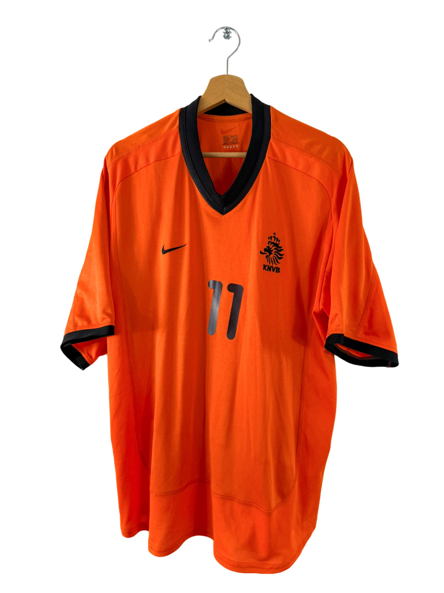 2000 - Netherlands home jersey [#11 Davids] - XL – Vista football shop